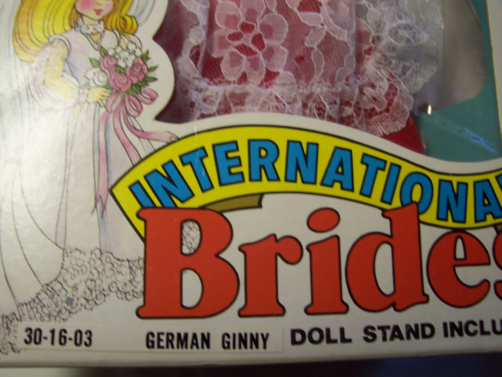 Vogue Ginny Doll International Bride Germany