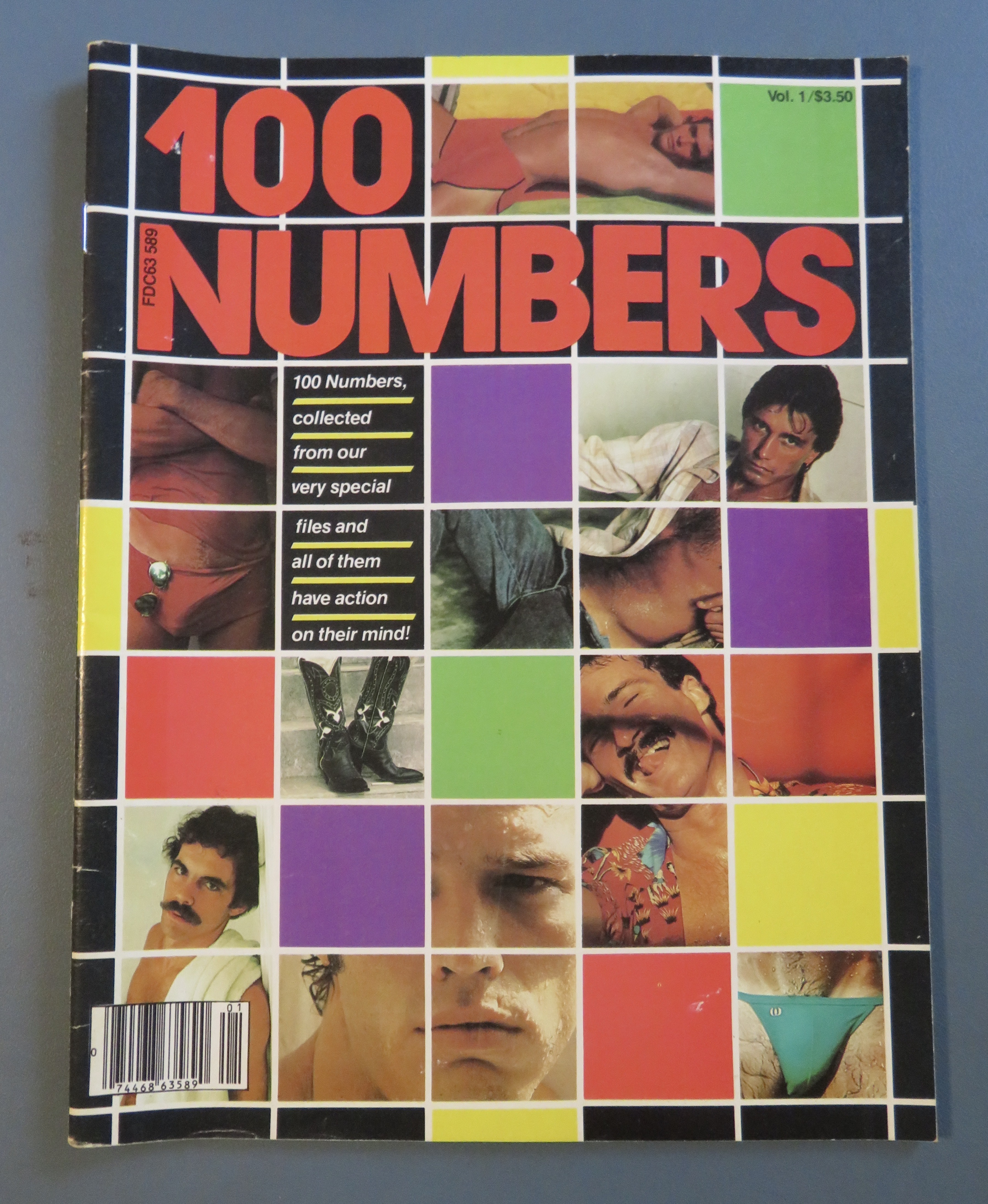 100 Numbers Magazine 1980's Men
