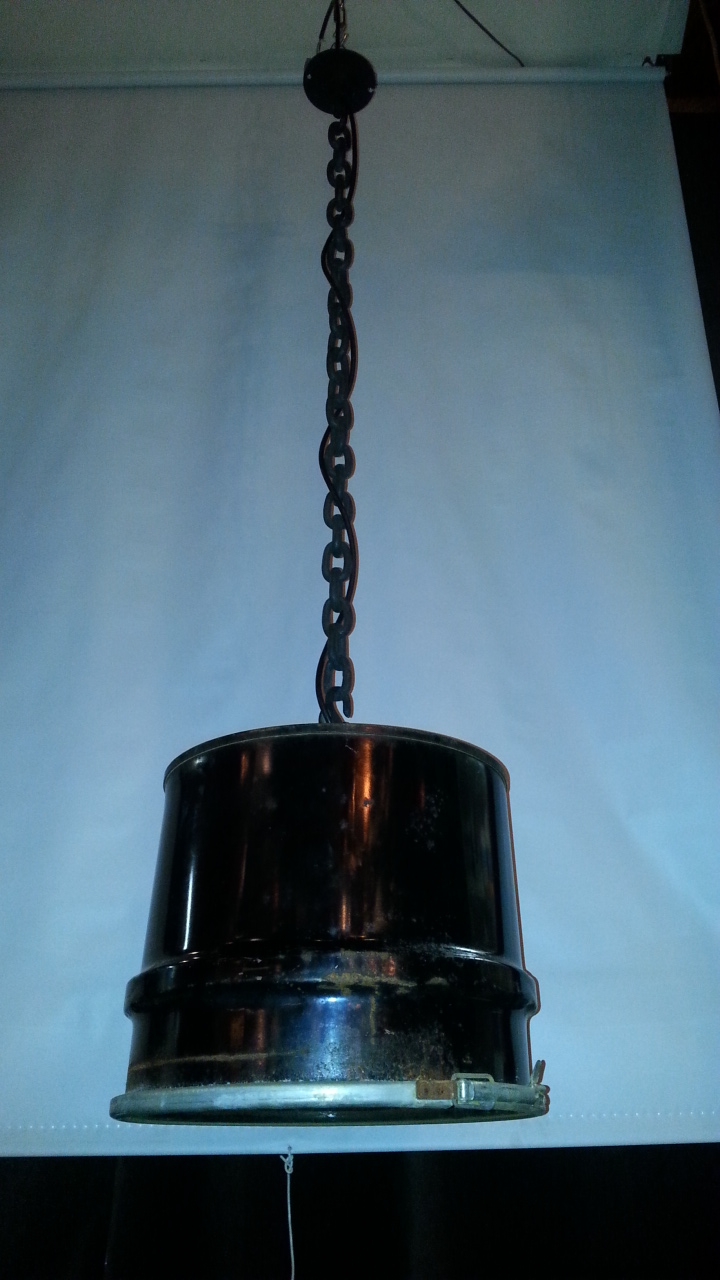 Cobalt Blue Industrial Light   #12
