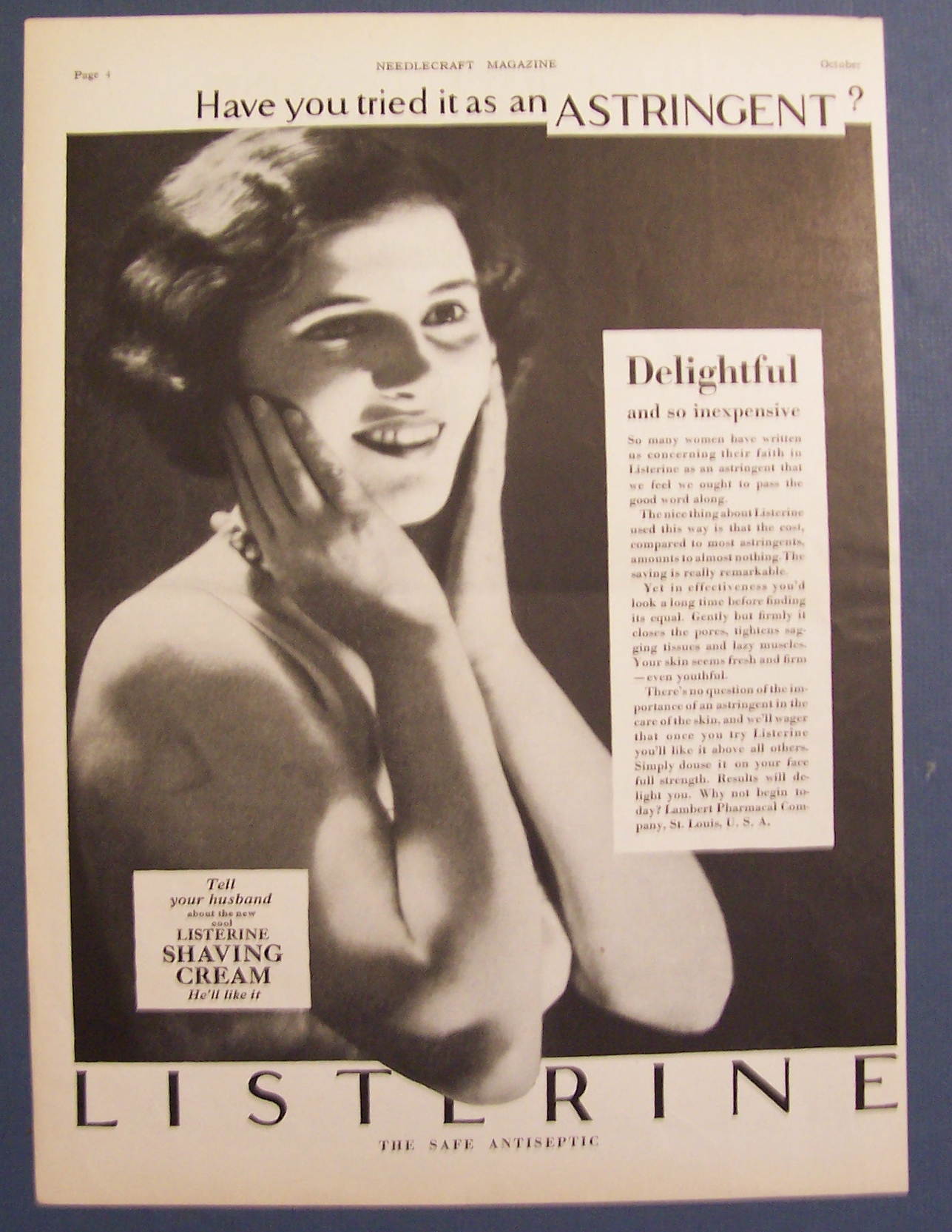 1928 Listerine