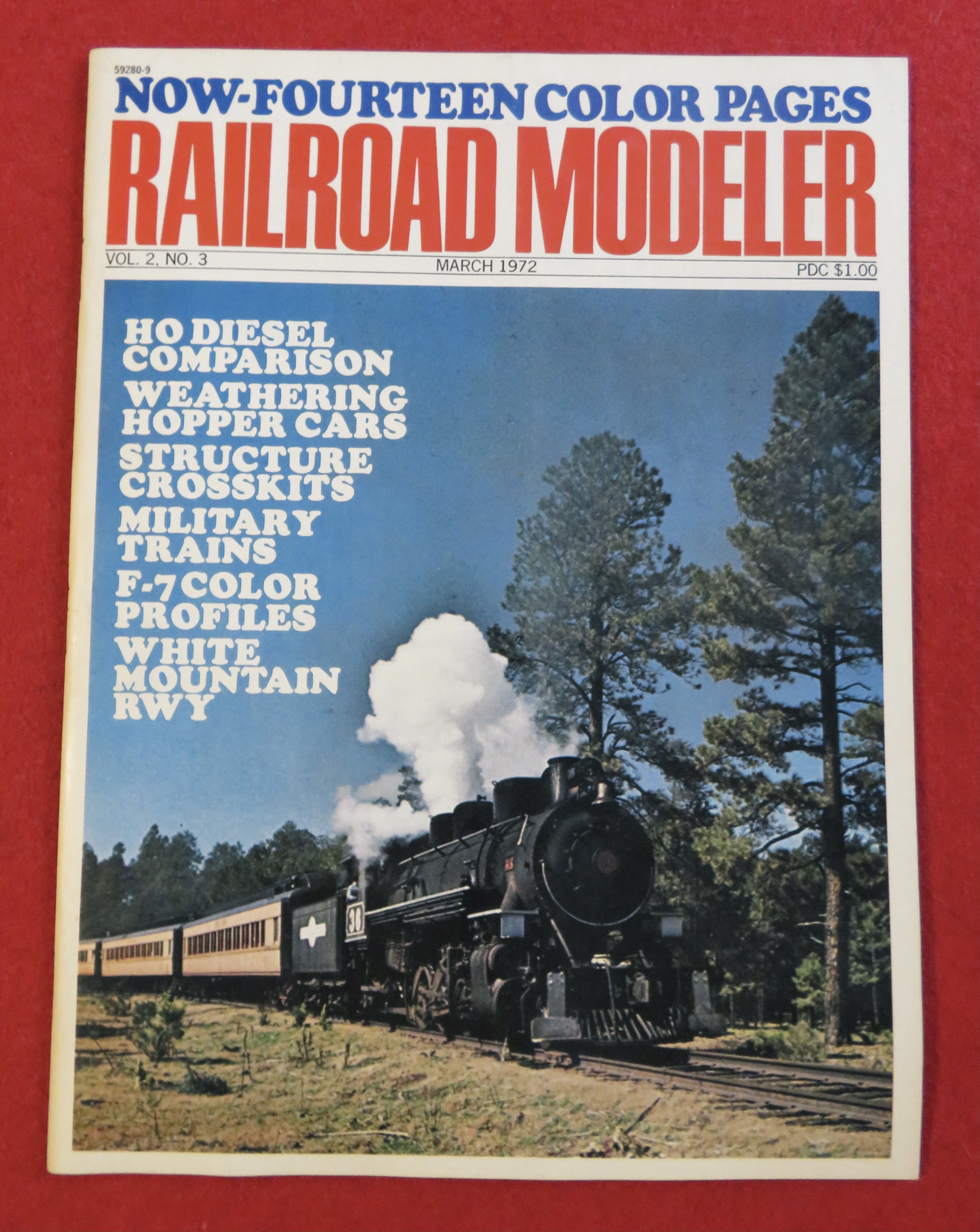 Railroad Modeler Magazine March 1972
