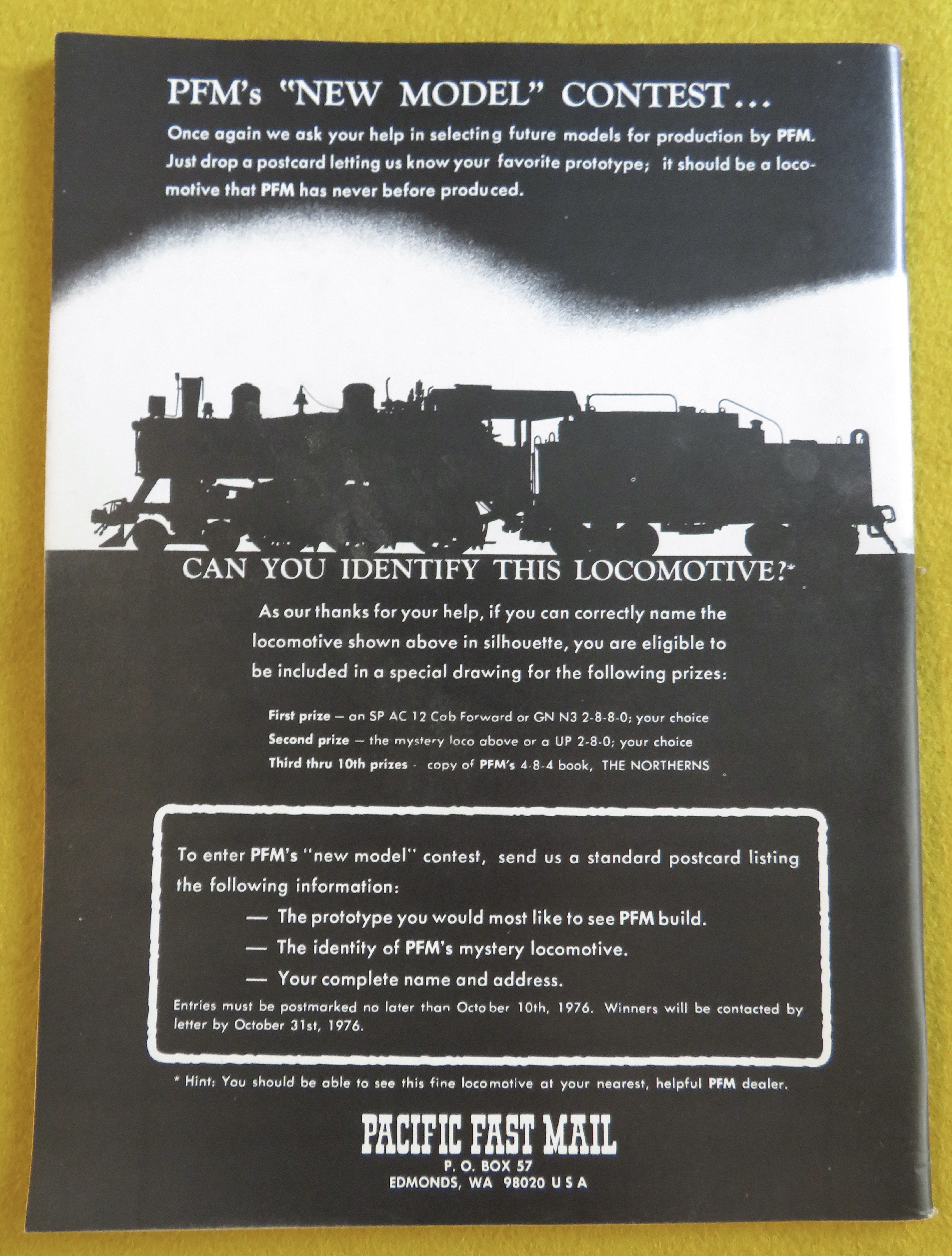 Model Railroader Magazine October 1976