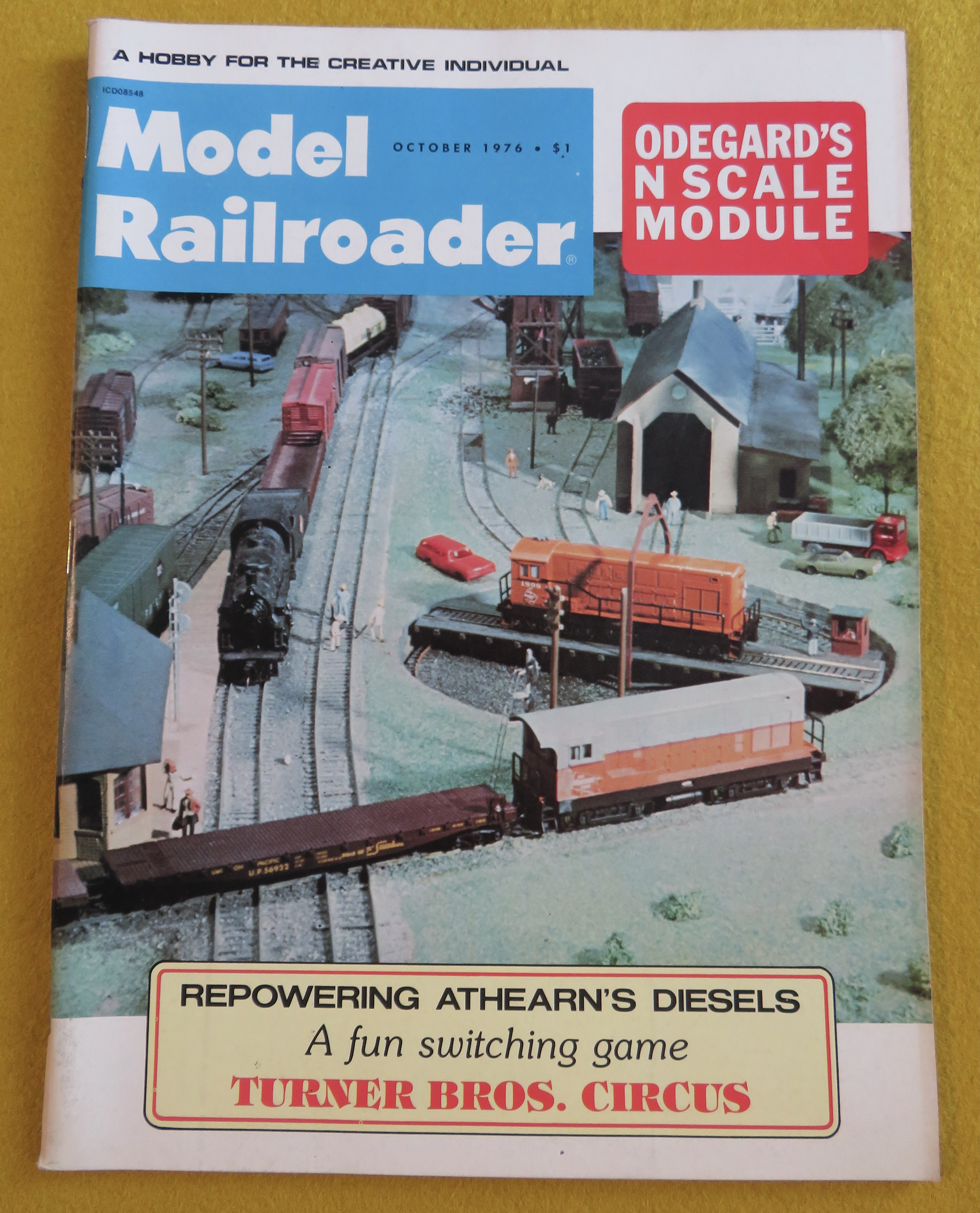 Model Railroader Magazine October 1976