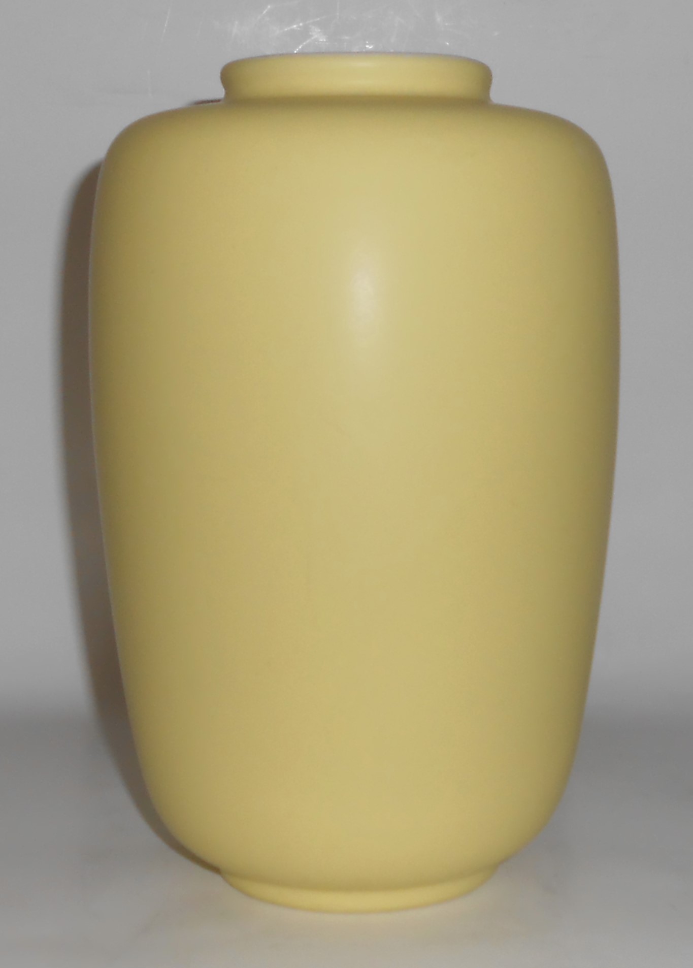 Coors Art Pottery Matte Yellow / Matte White Minturn Va