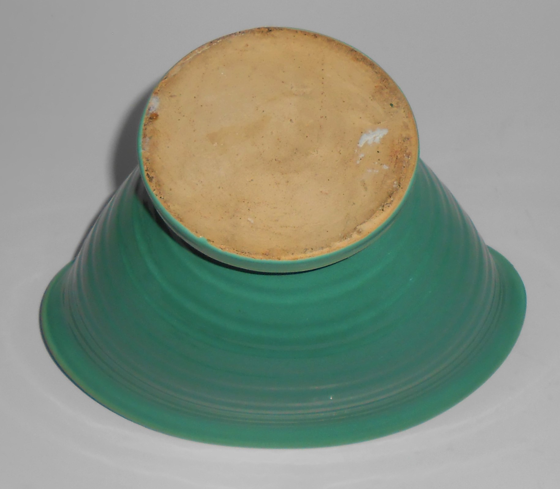 Bauer Pottery Matt Carlton Rare Shape Jade Vase