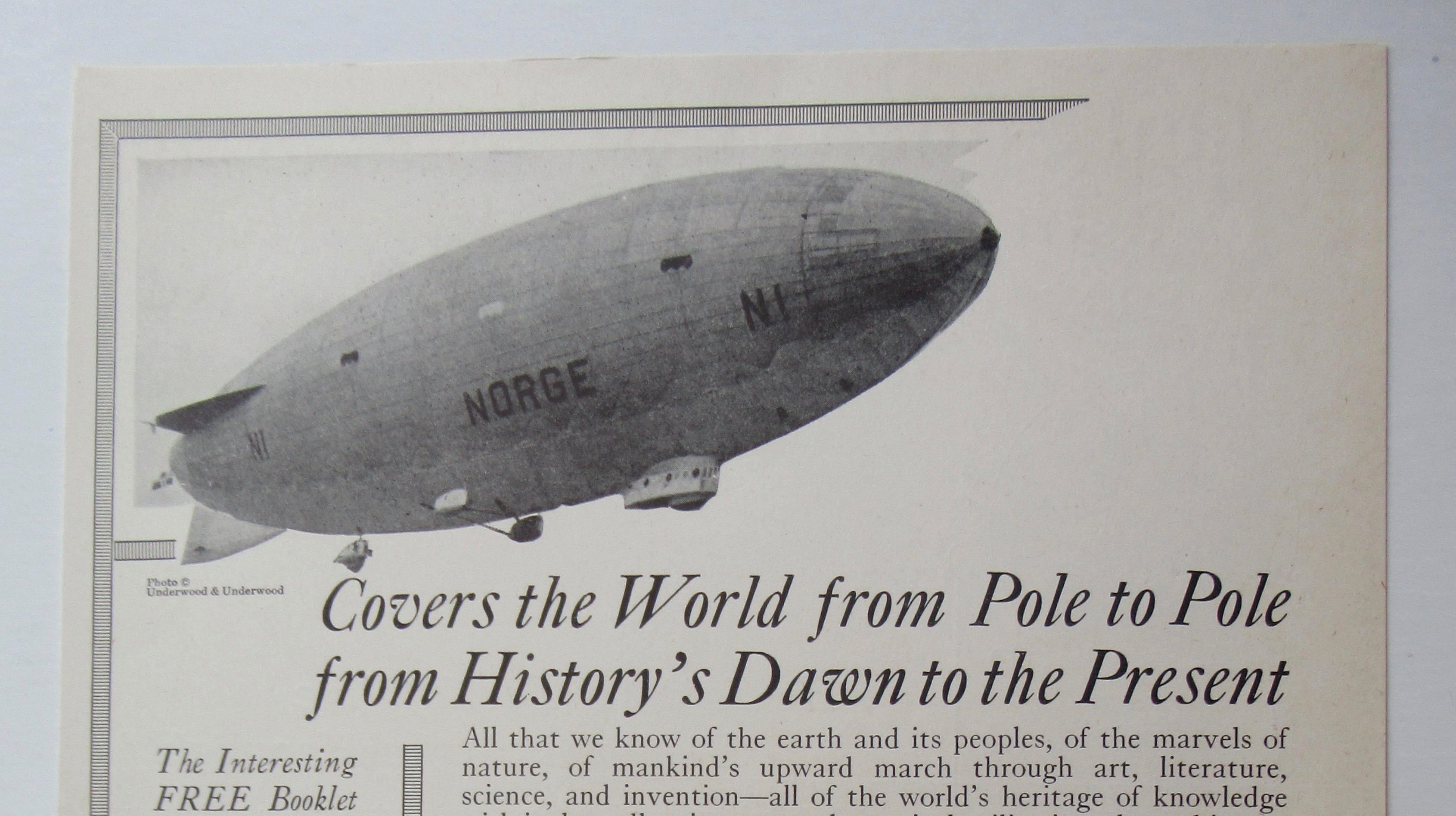 1926 International Encyclopedia w/ The  World's History