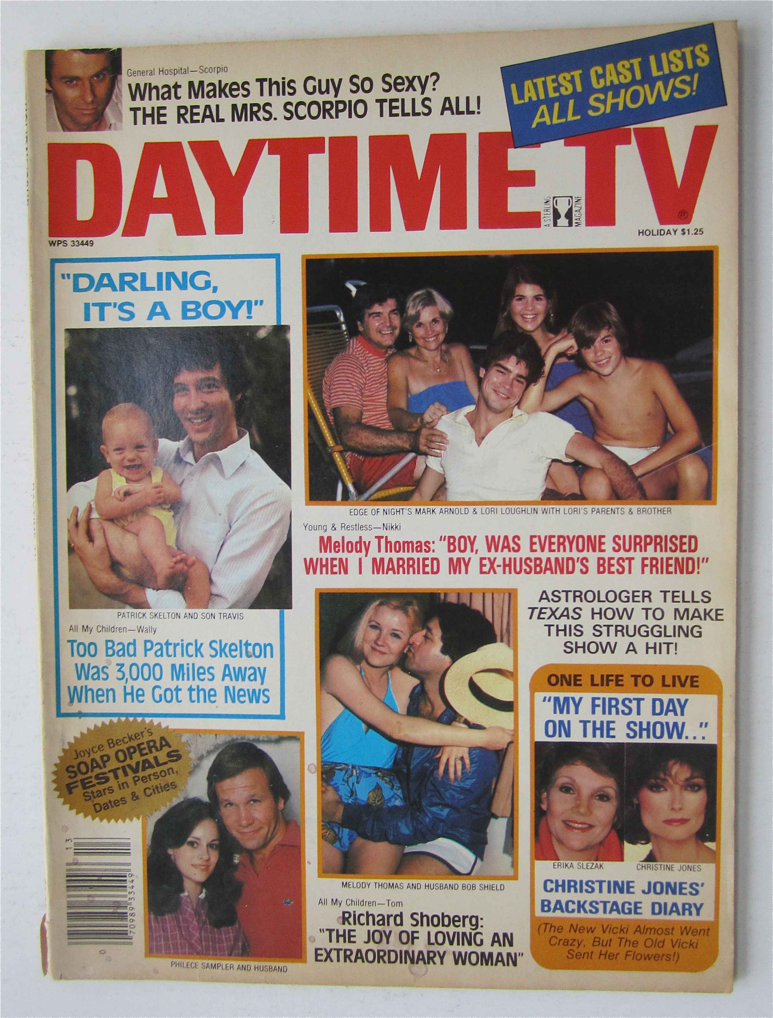 Daytime TV Magazine 1981 Melody Thomas