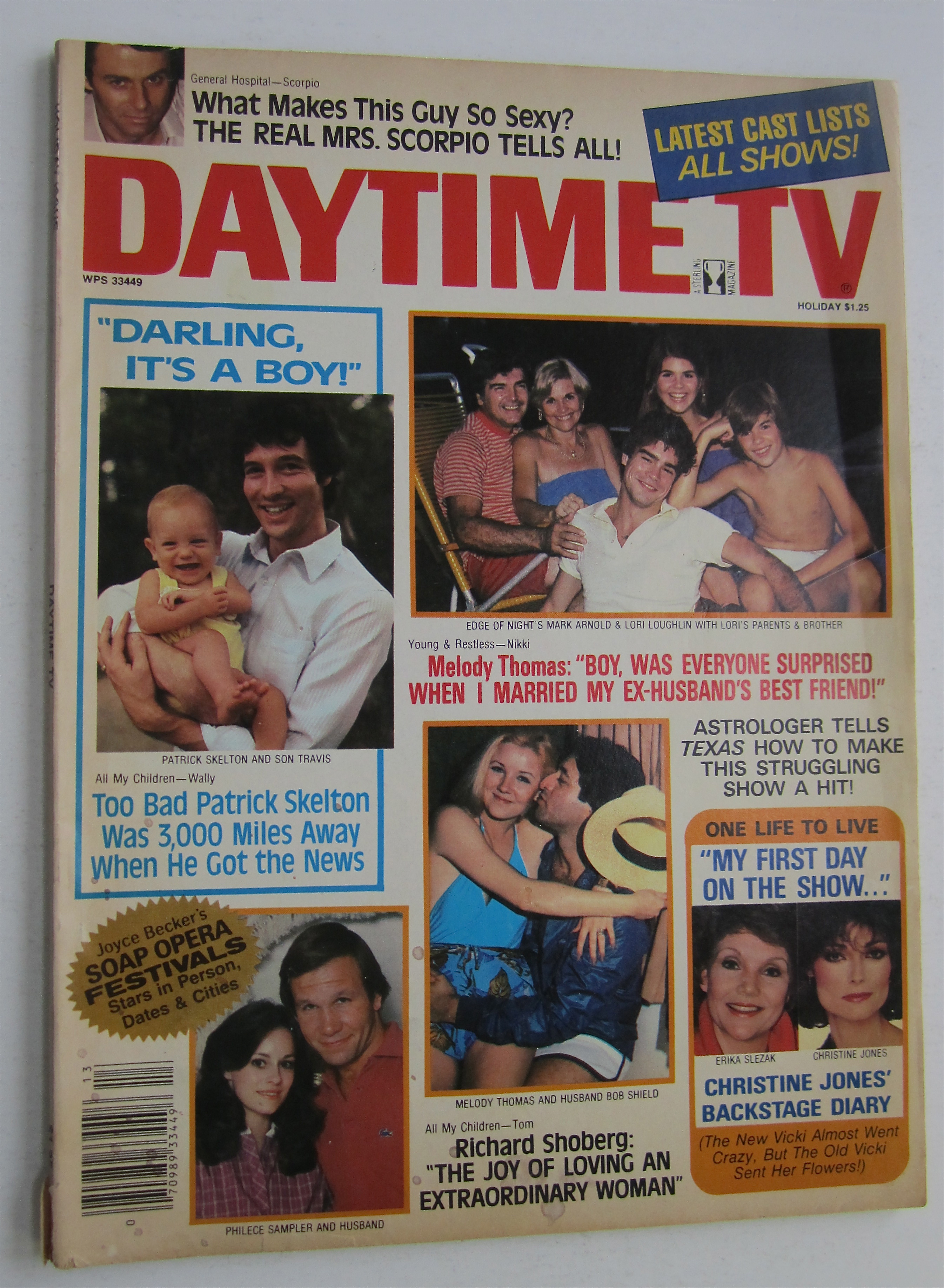 Daytime TV Magazine 1981 Melody Thomas