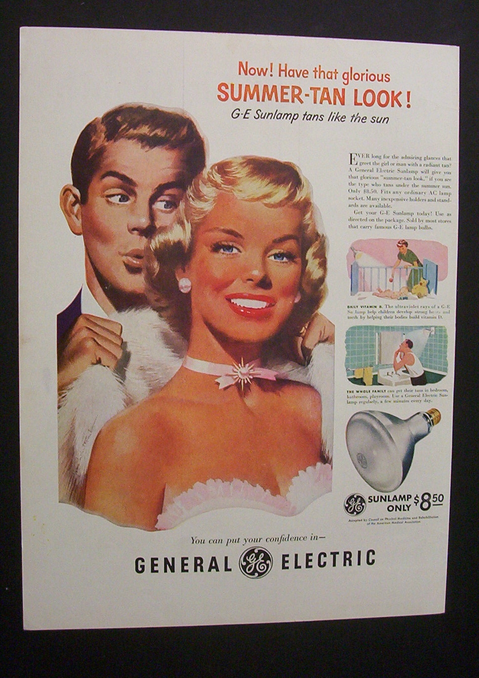 1952  General  Electric  Sunlamp