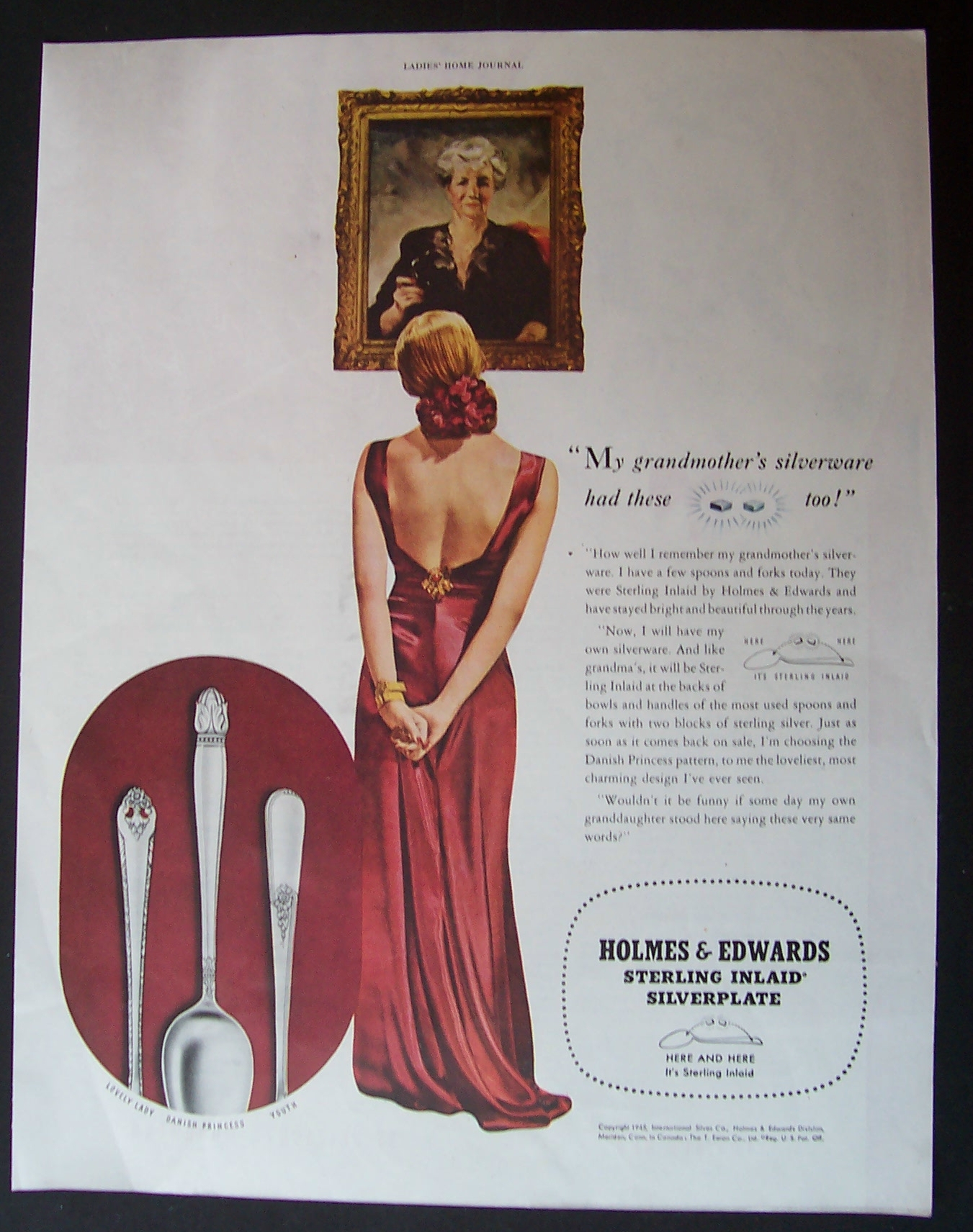 1945 Holmes & Edwards Silverplate