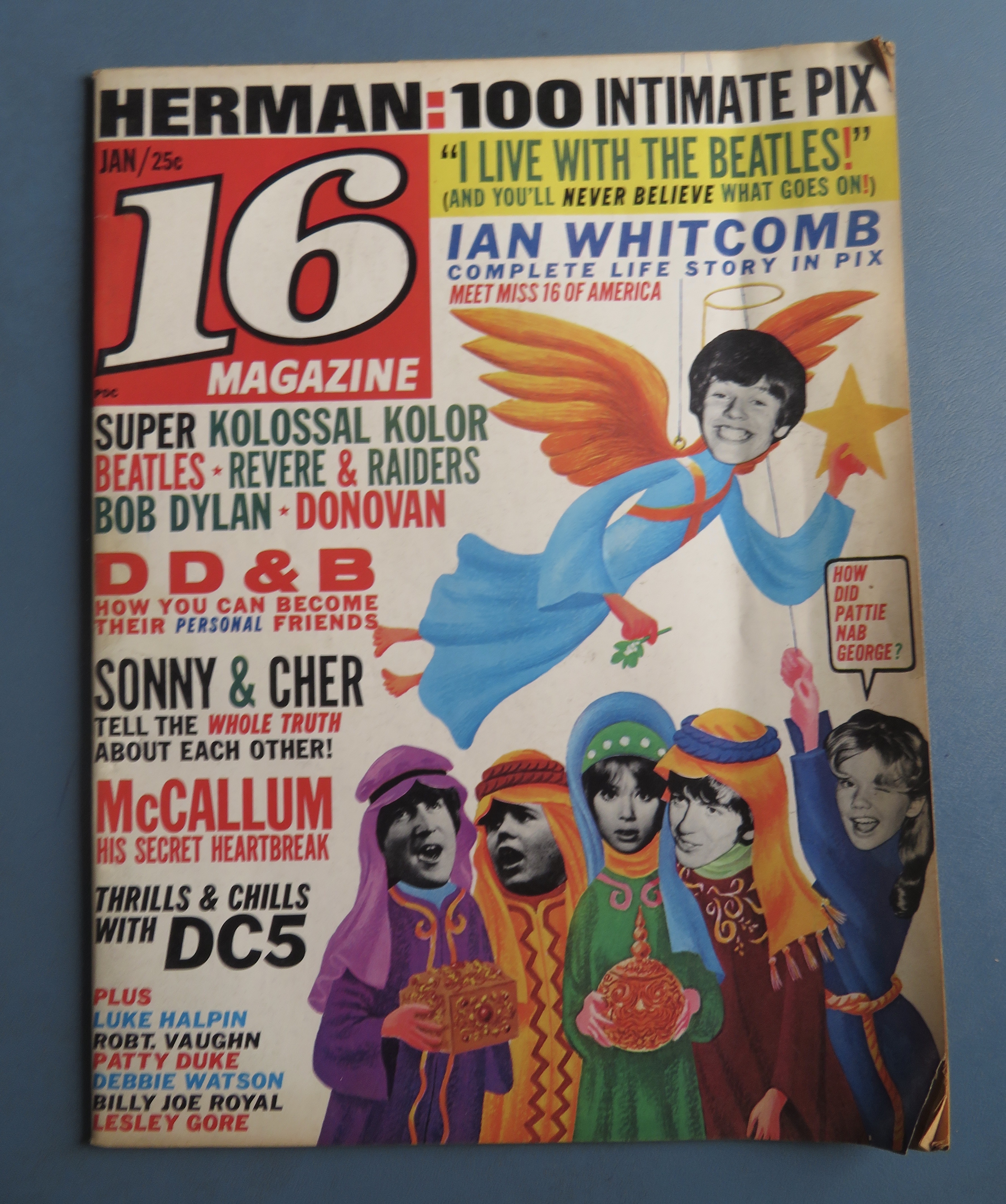 16 Magazine January 1966 Ian Whitcomb