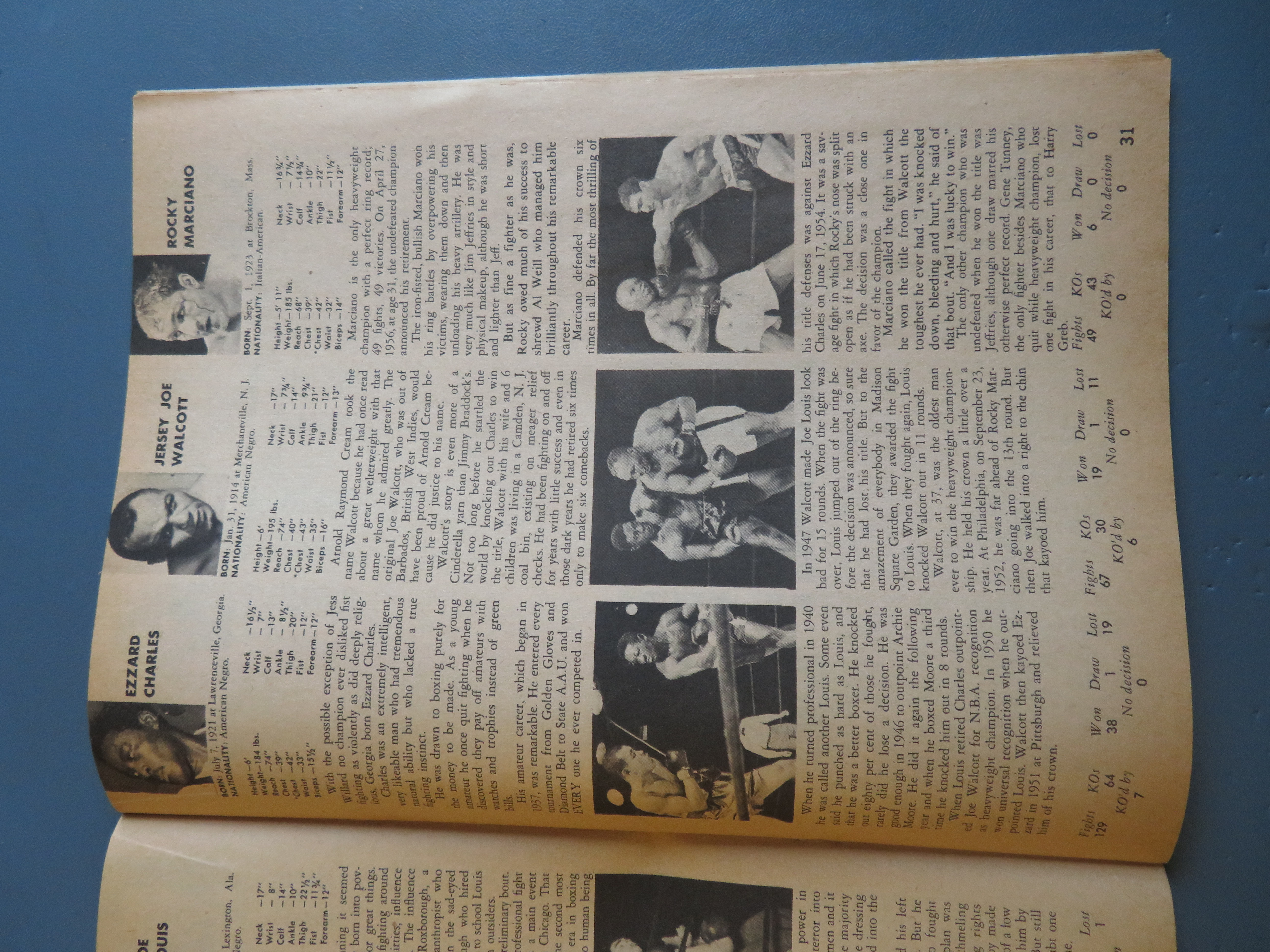 Big Book Of Boxing Magazine September 1977 Fan Ballot