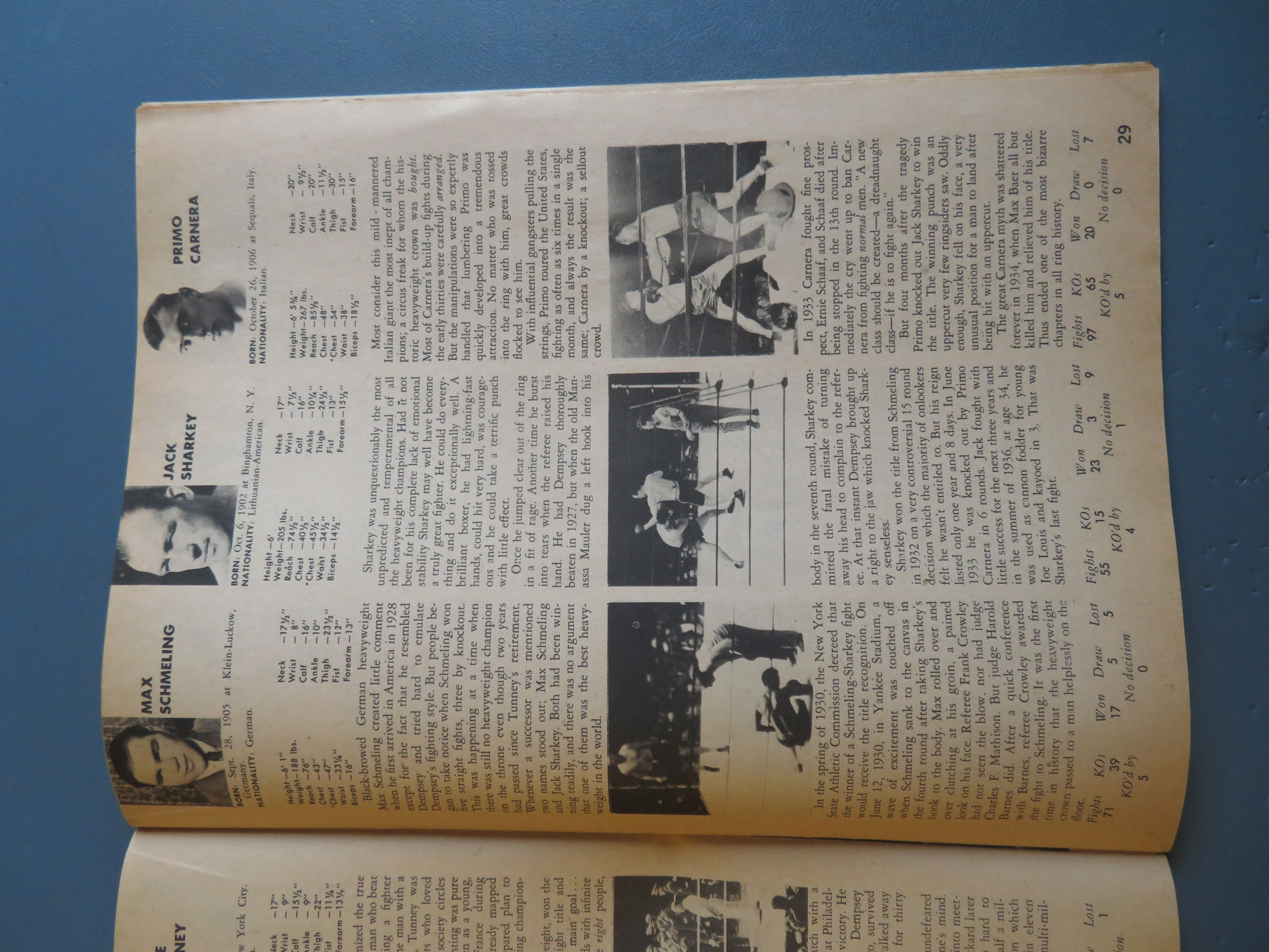 Big Book Of Boxing Magazine September 1977 Fan Ballot