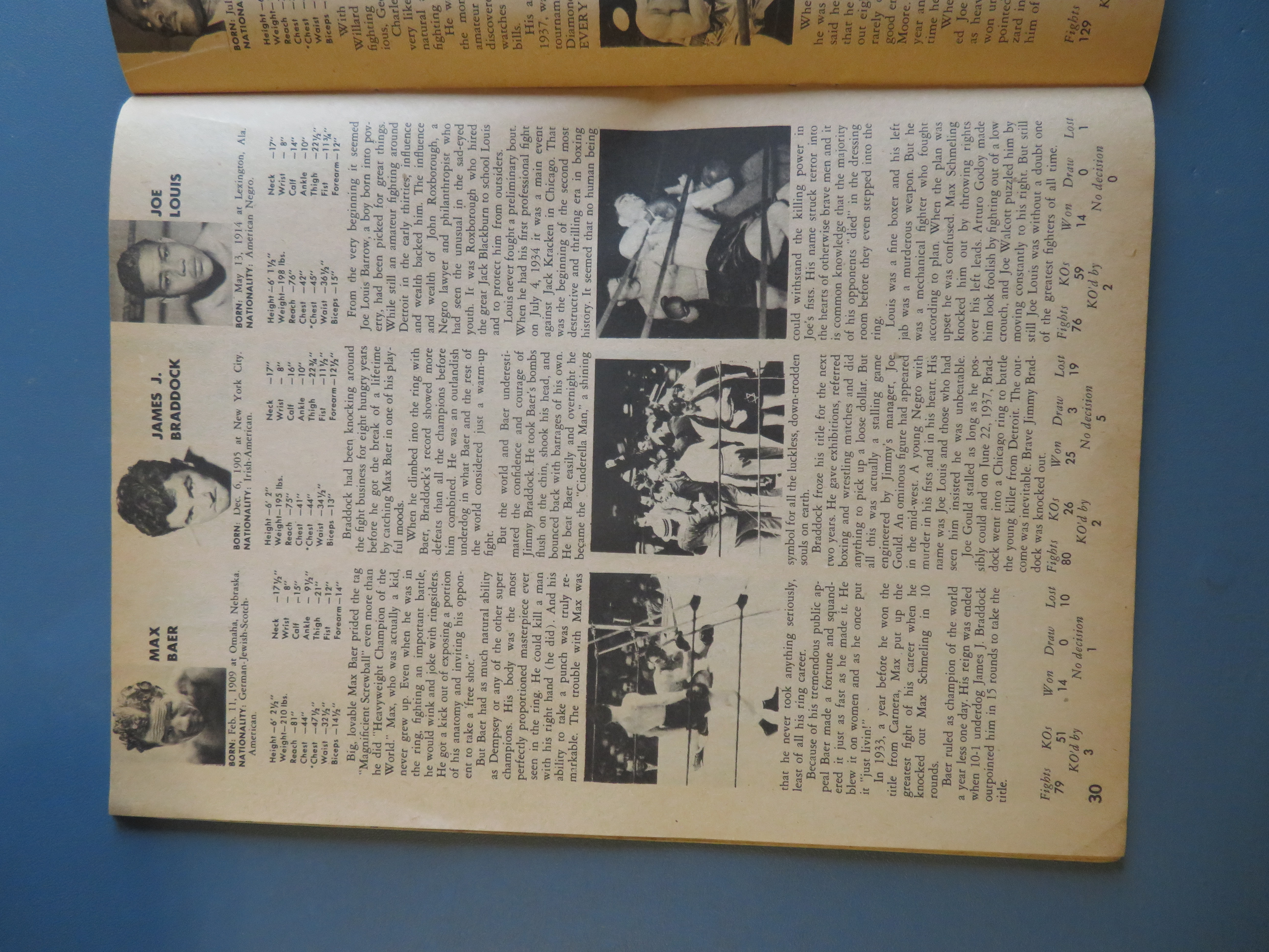 Big Book Of Boxing Magazine September 1977 Fan Ballot