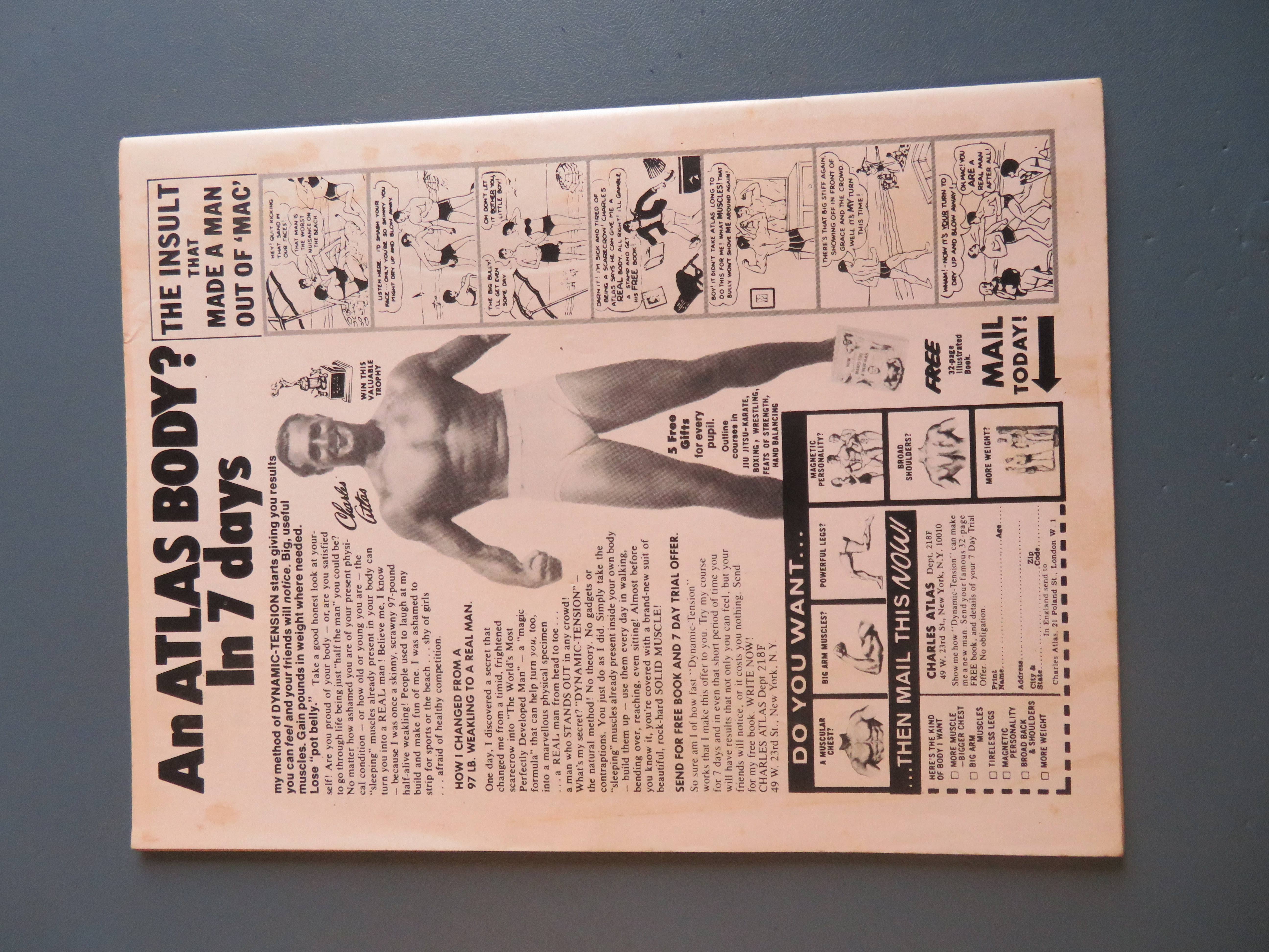 Big Book Of Boxing Magazine September 1977 Fan Ballot