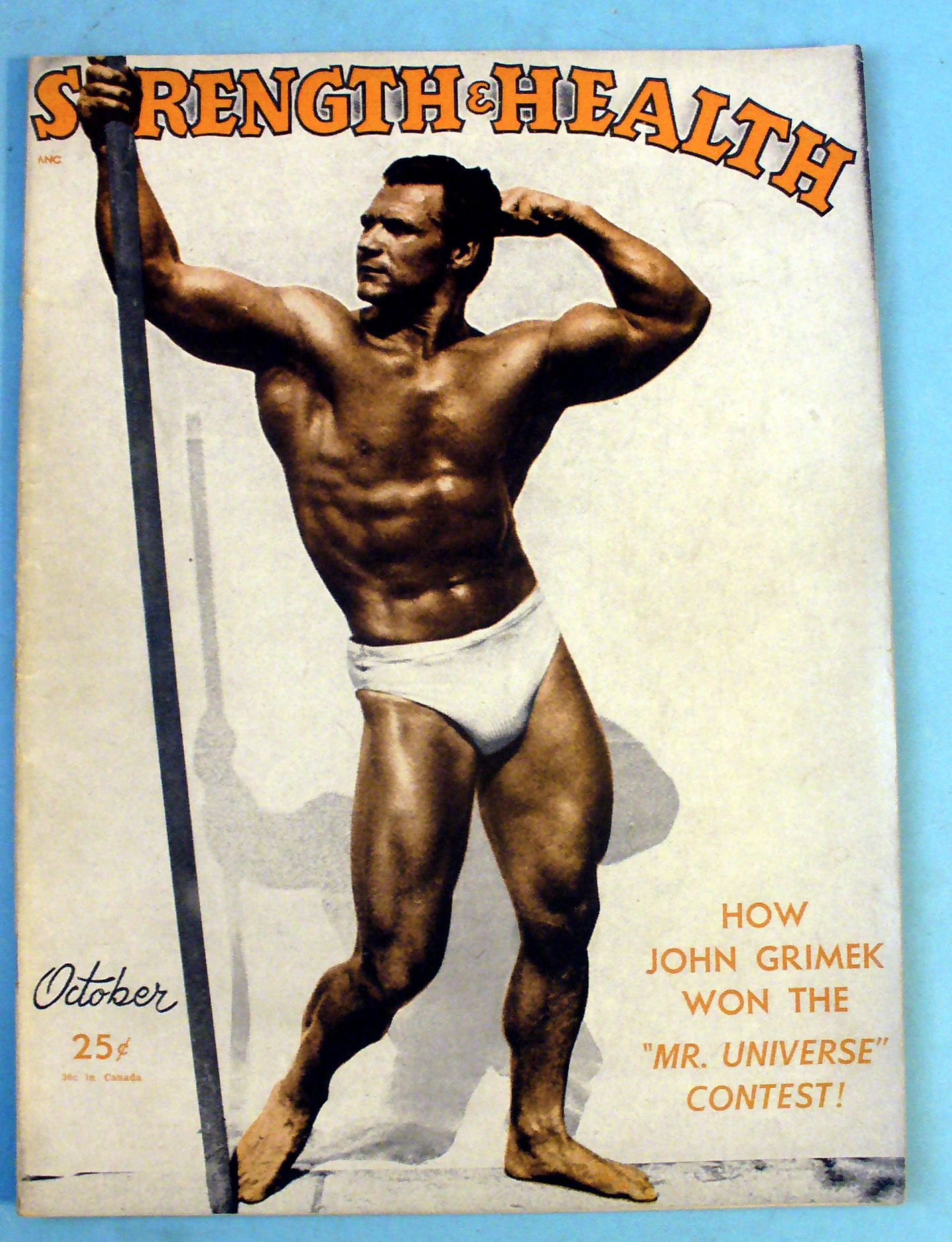Strength & Health Magazine October 1948 John Grimek