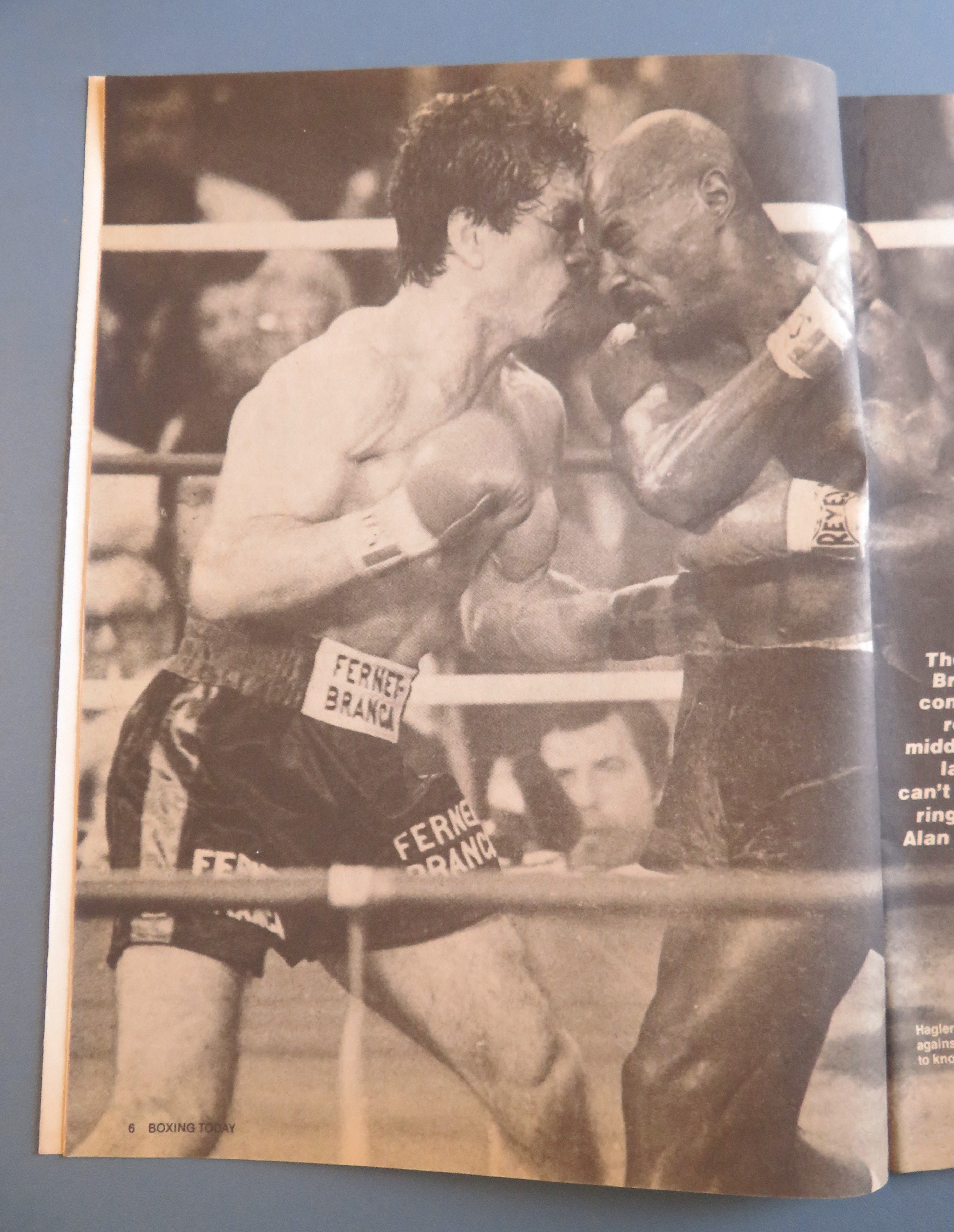 Boxing Today Magazine October 1980 Marvin Hagler