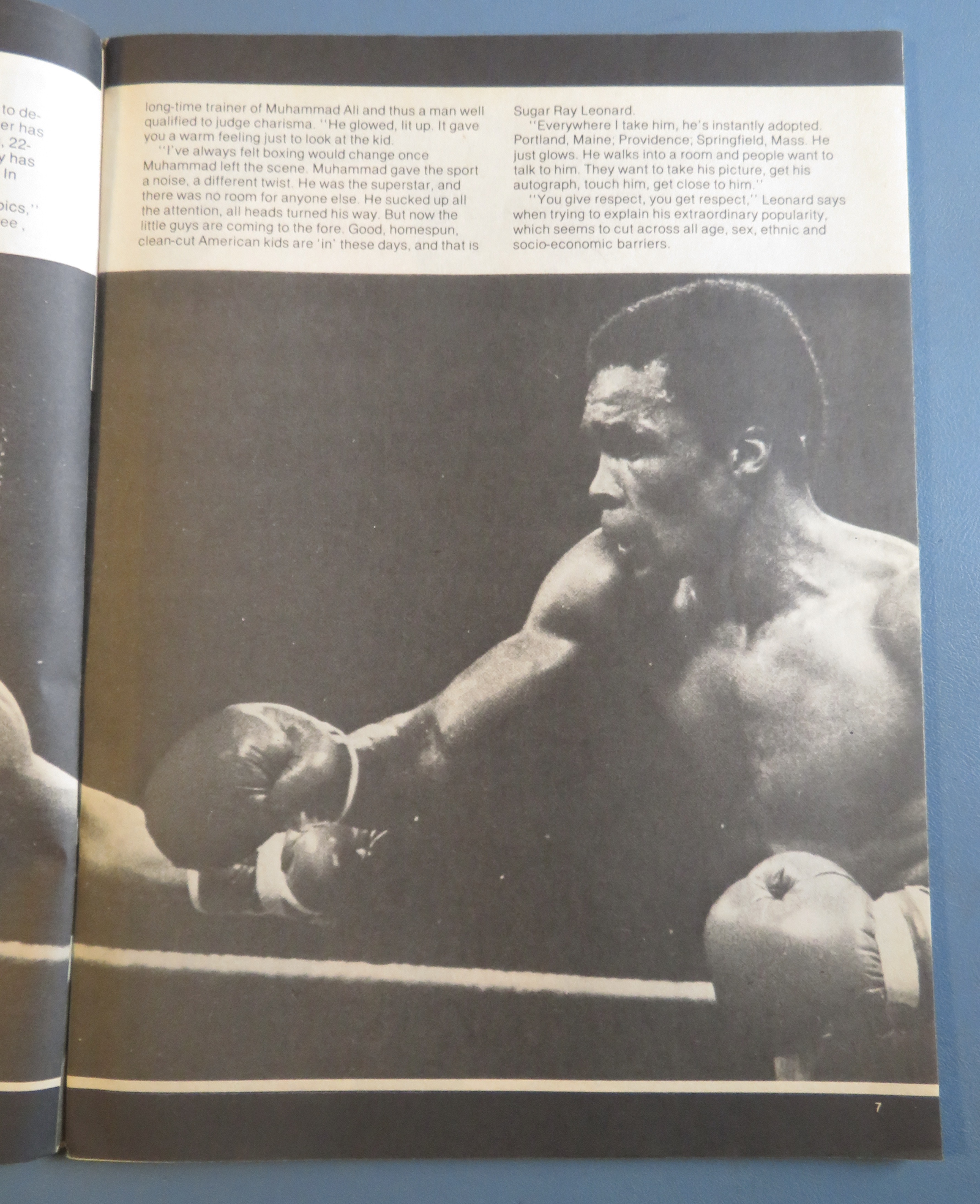 Boxing Today Magazine June 1979 Sugar Ray Leonard
