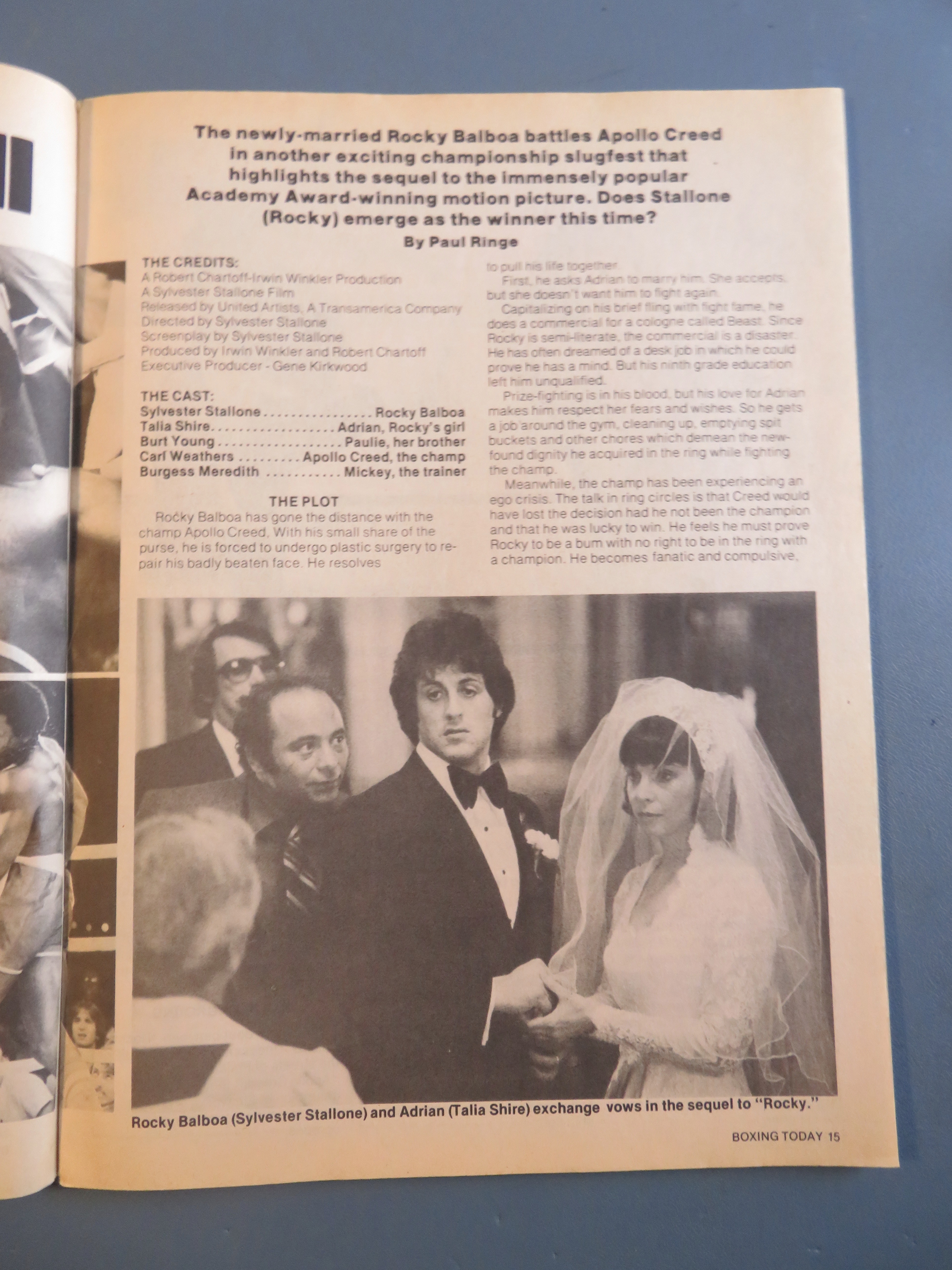 Boxing Today Magazine June 1979 Sugar Ray Leonard