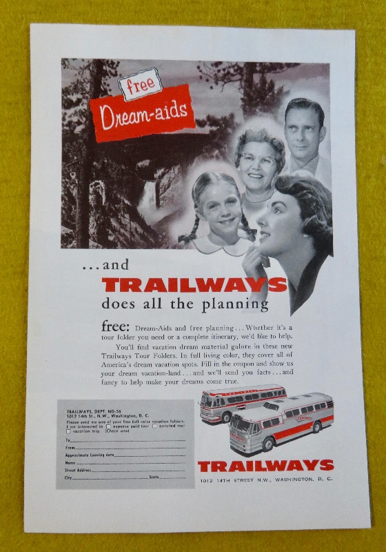 1956 Trailways with Free Dream Aids