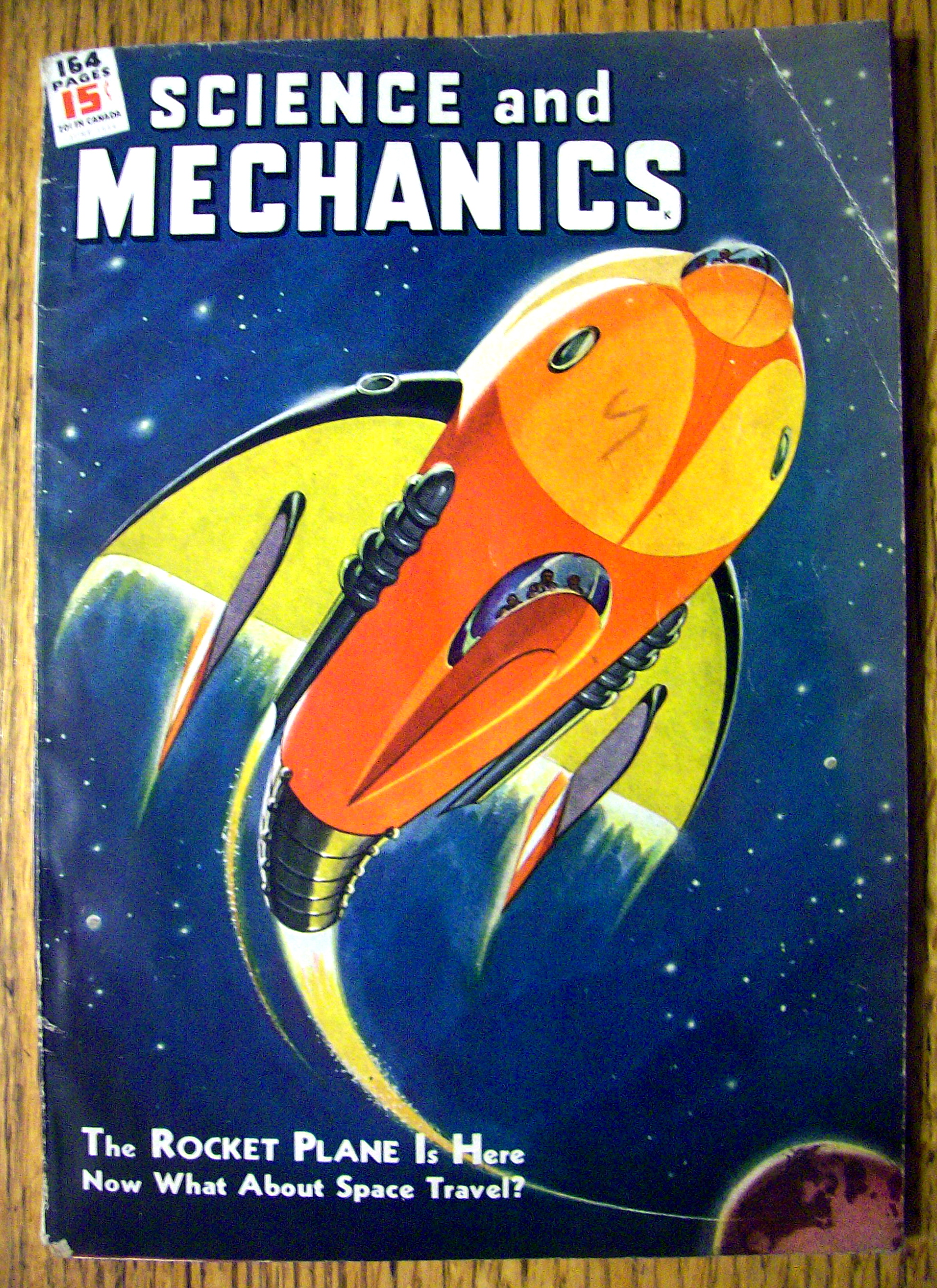 Science & Mechanics June 1944 Rocket Plane
