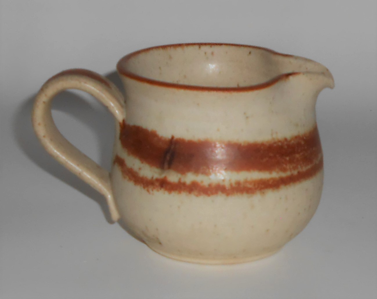 Bennett Welsh Studio Pottery Handmade Decorated Creamer