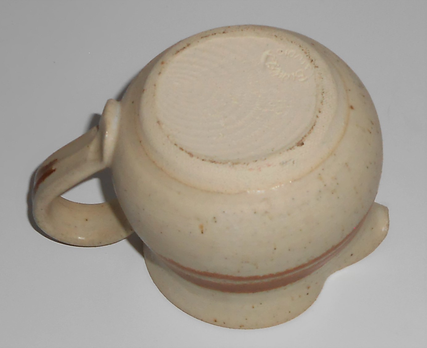 Bennett Welsh Studio Pottery Handmade Decorated Creamer