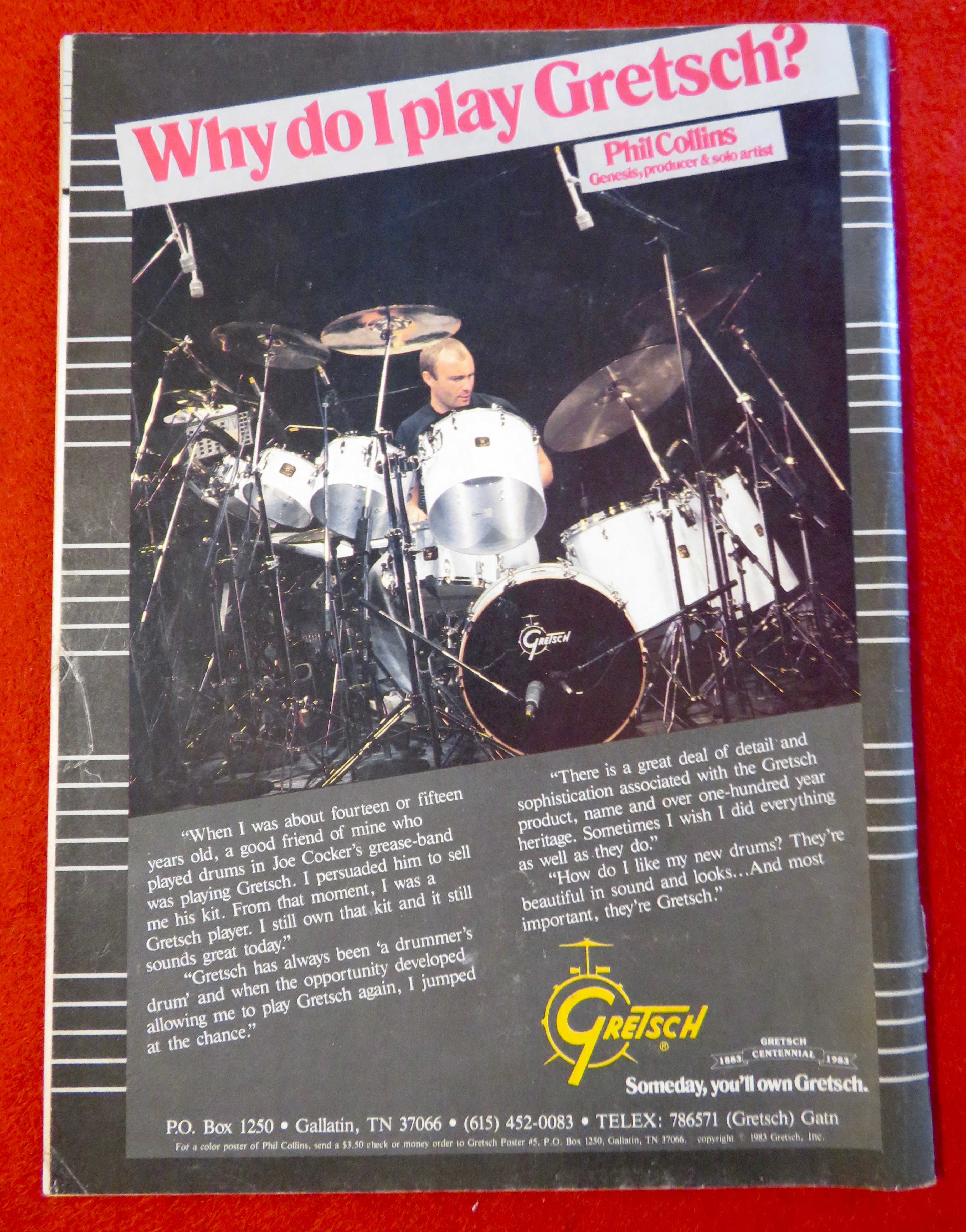 Creem Magazine December 1983 Stray Cats/Loverboy