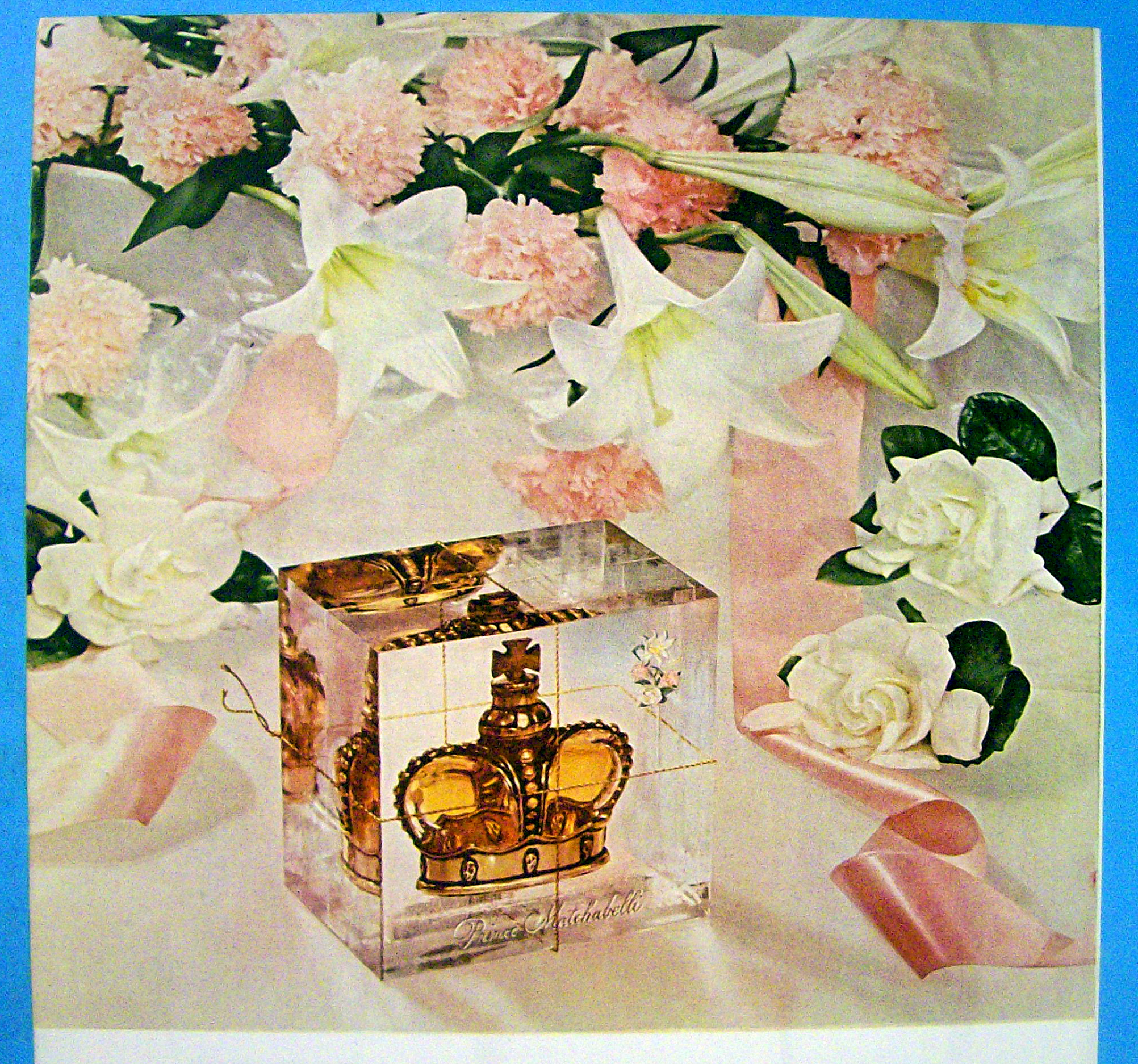 1946 Prince Matchabelli w/Crown Bottle & Lillies