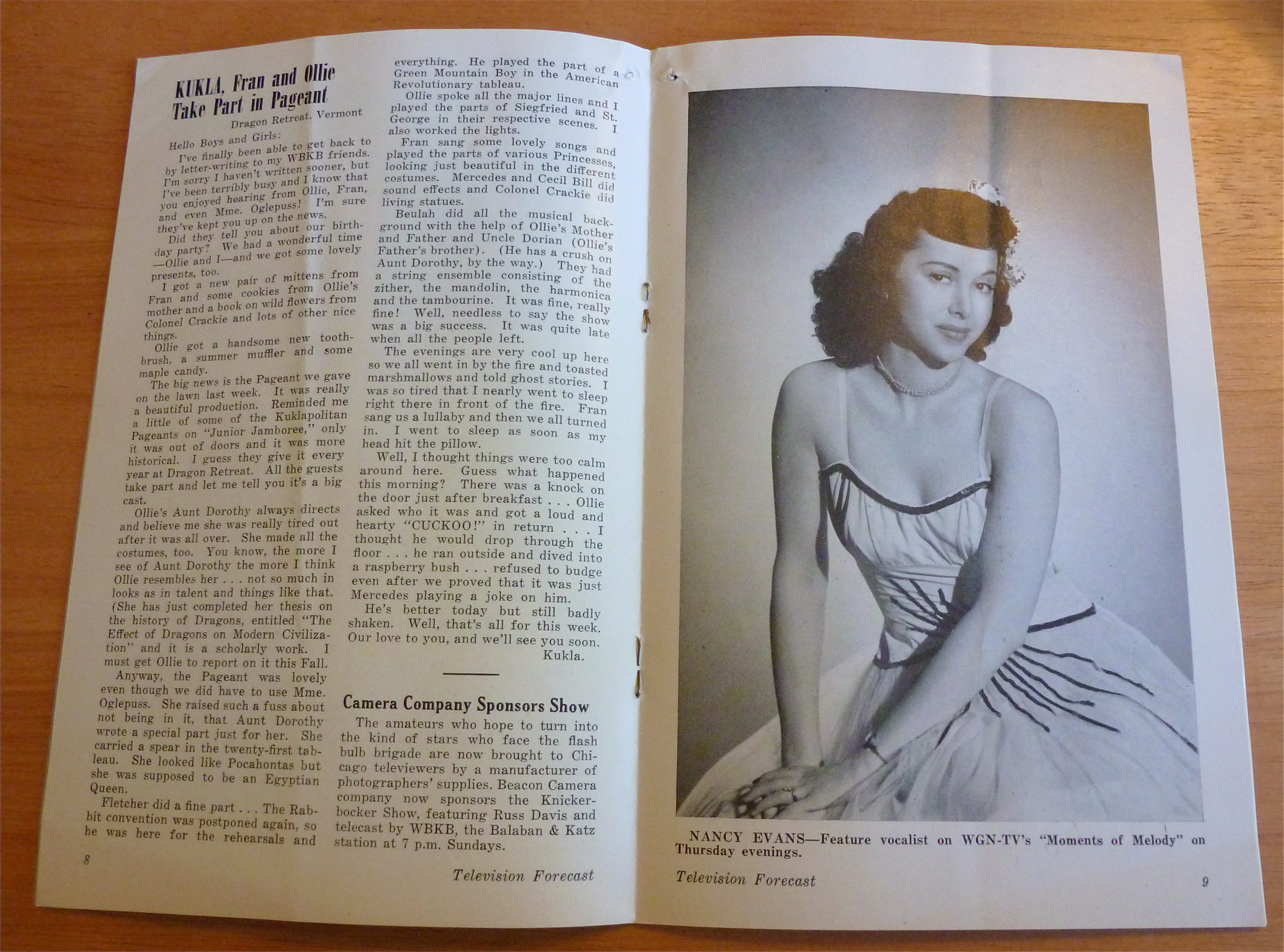 1948 Chicago Television Forecast Vol.1-#16 Conrad Veidt