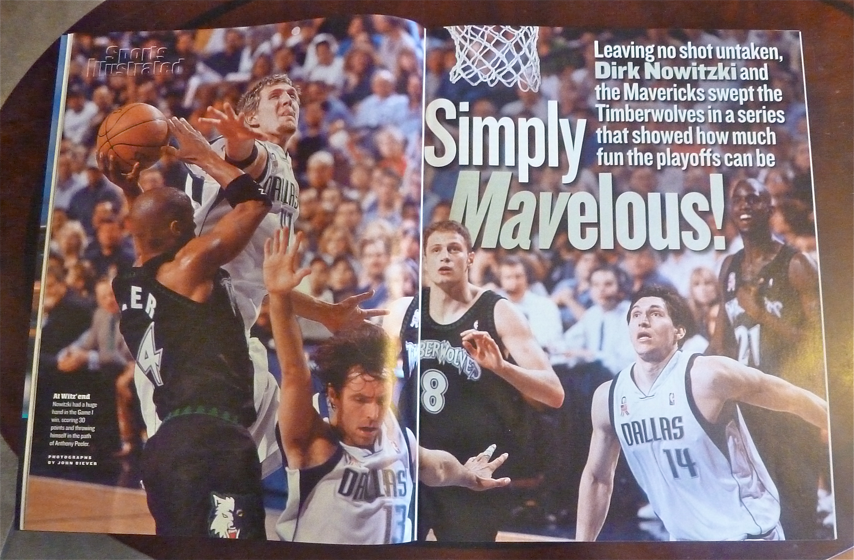 Sports Illustrated Magazine-May 6, 2002-Dirk Nowitzki