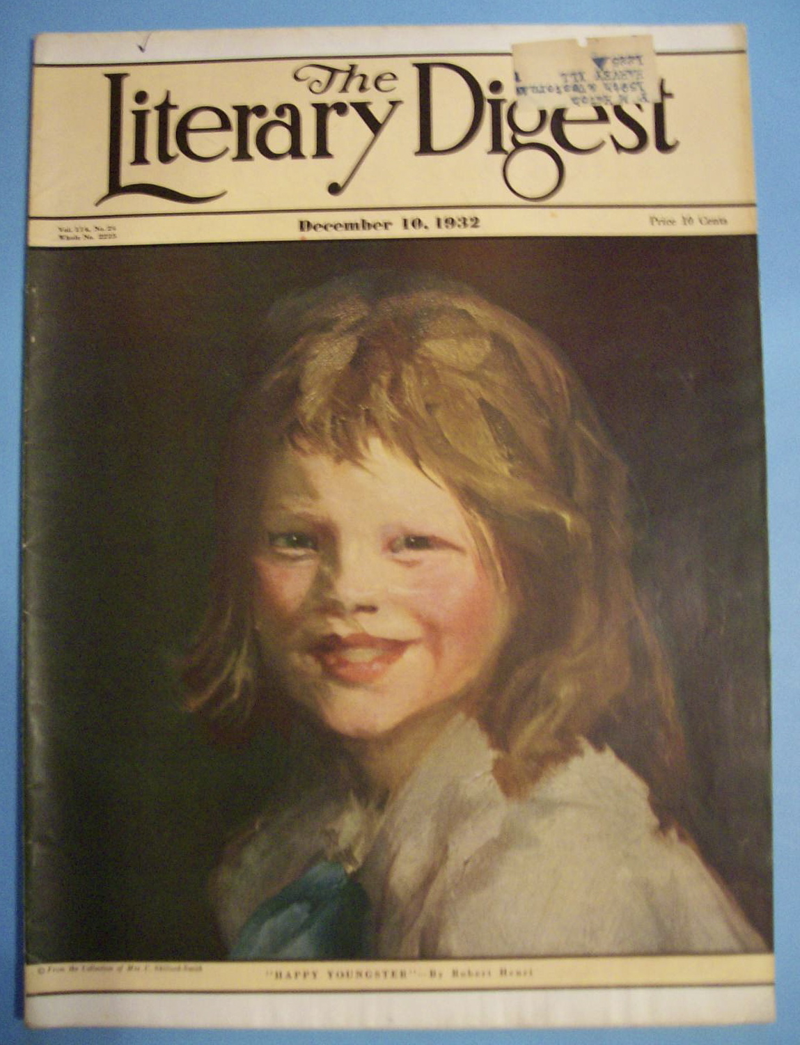 Literary Digest Magazine - December 10, 1932