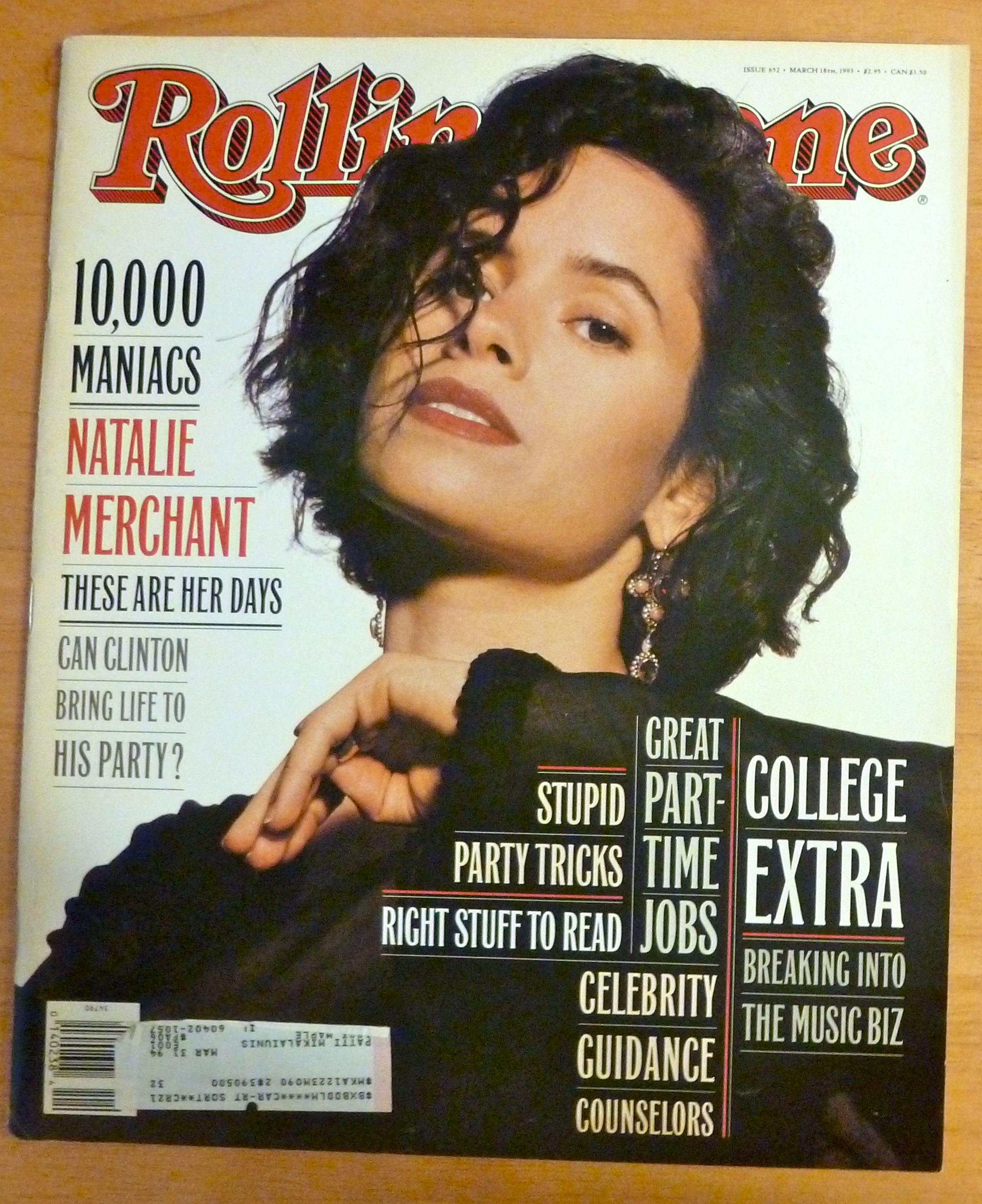 Rolling Stone-March 18, 1993-10,000 Maniacs