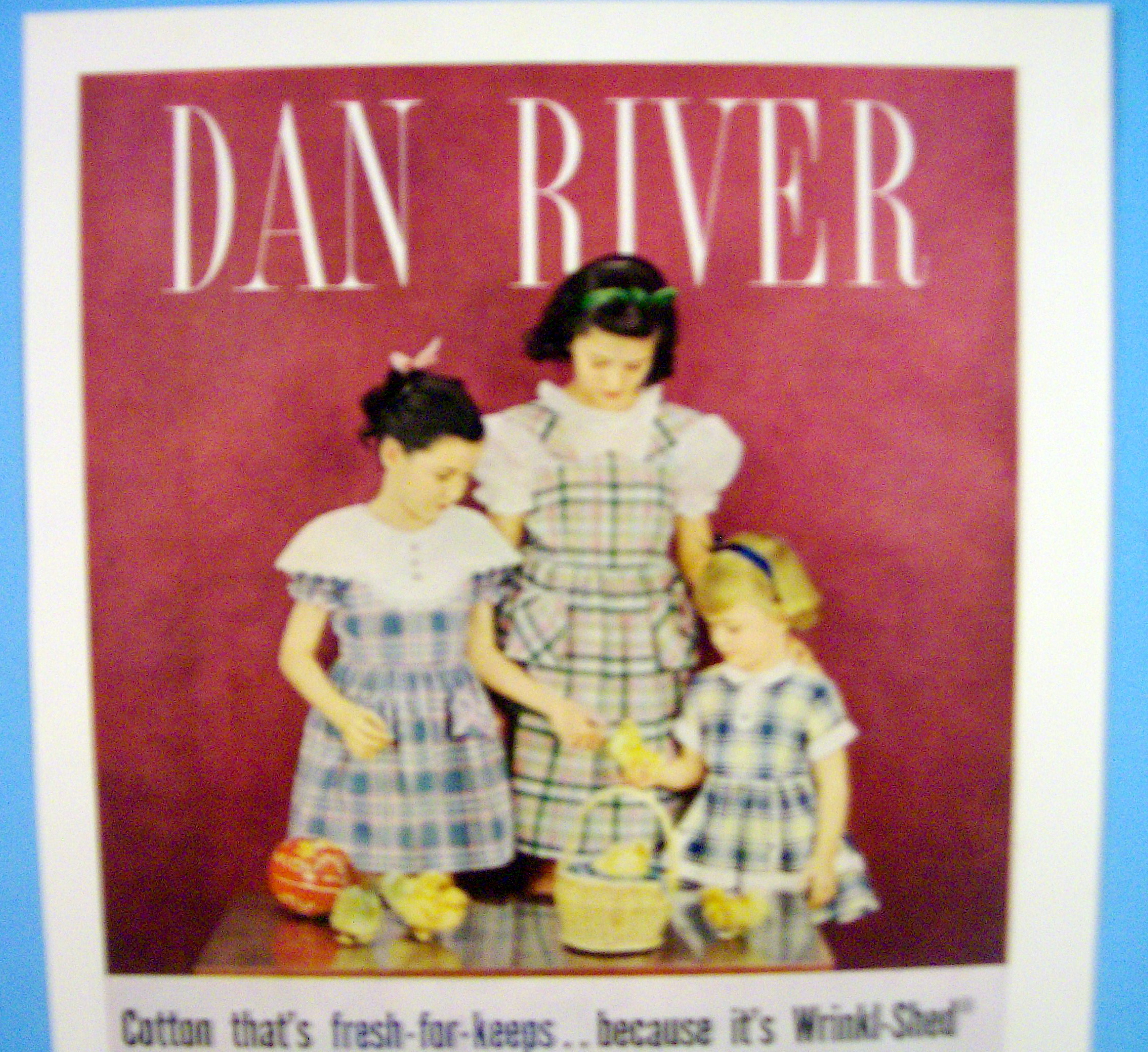 1951 Dan River with Cinderella Frocks
