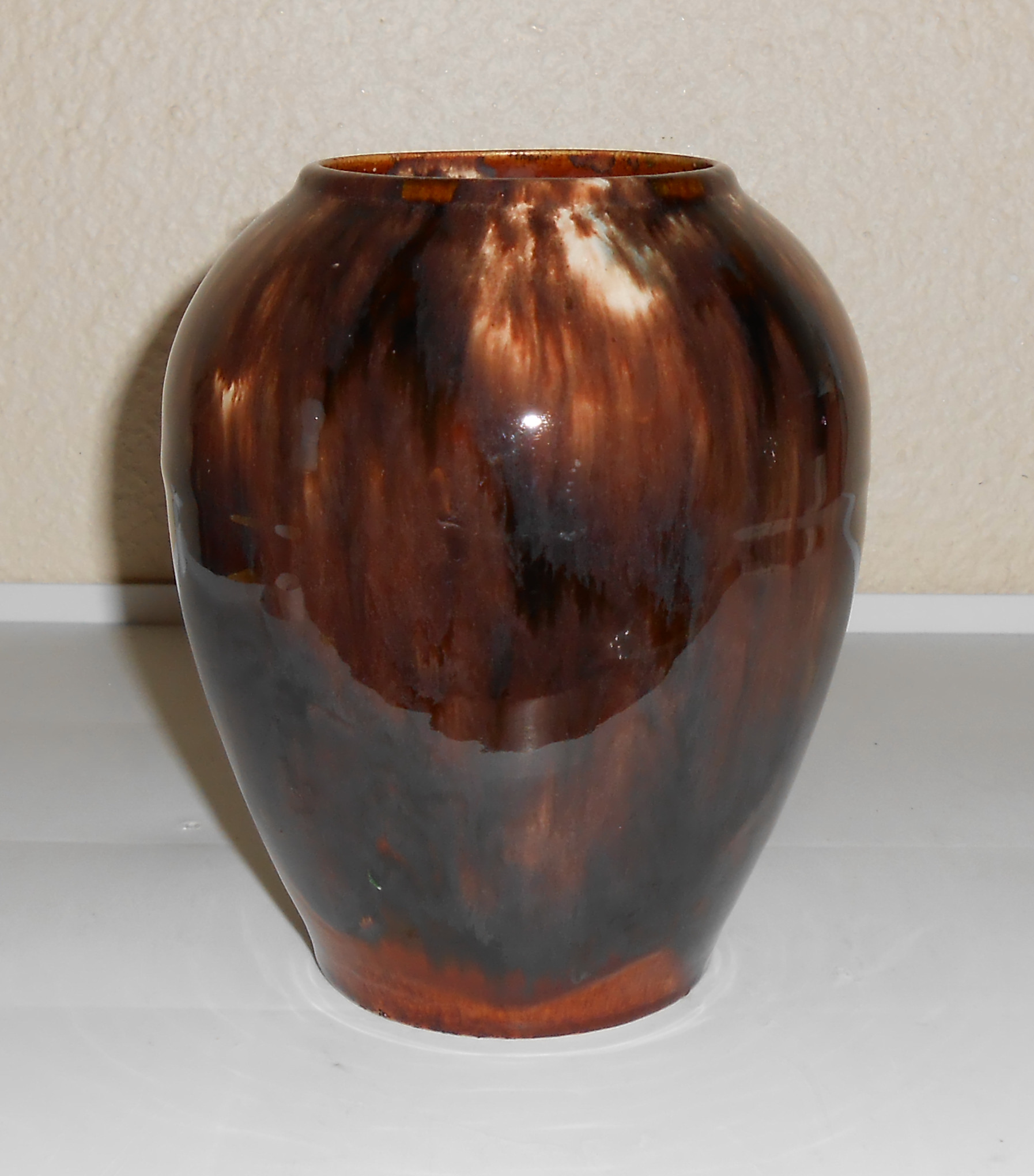 Brush McCoy Pottery Brown Onyx #050 Art Vase!