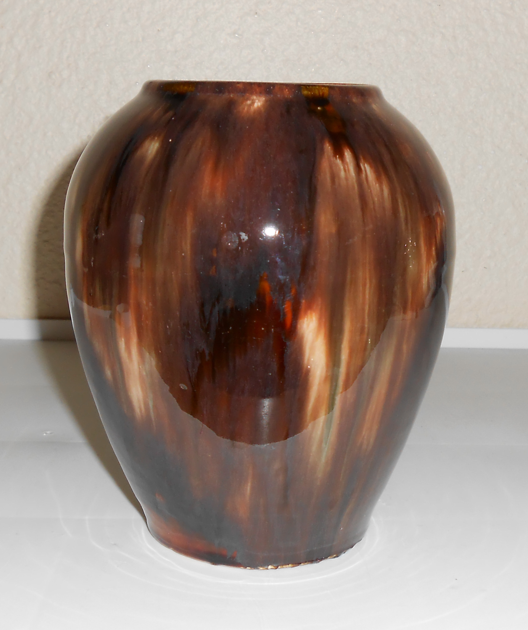 Brush McCoy Pottery Brown Onyx #050 Art Vase!