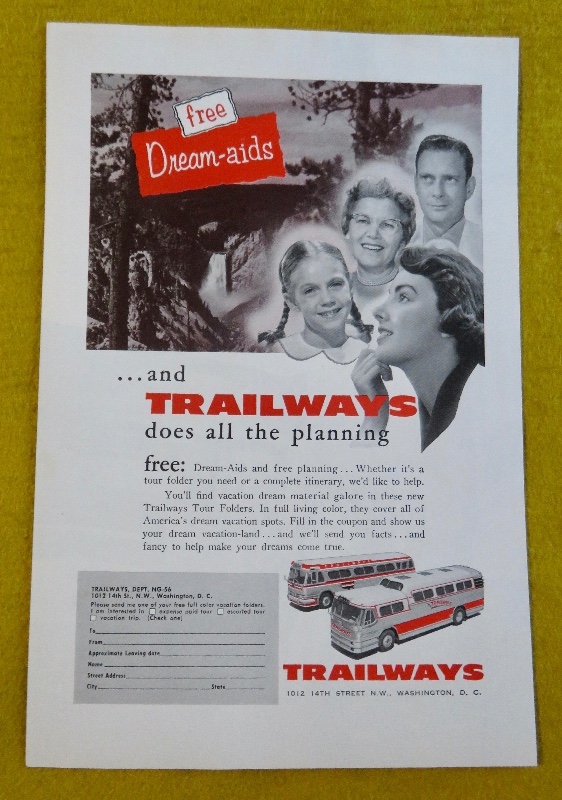 1956 Trailways with Free Dream Aids