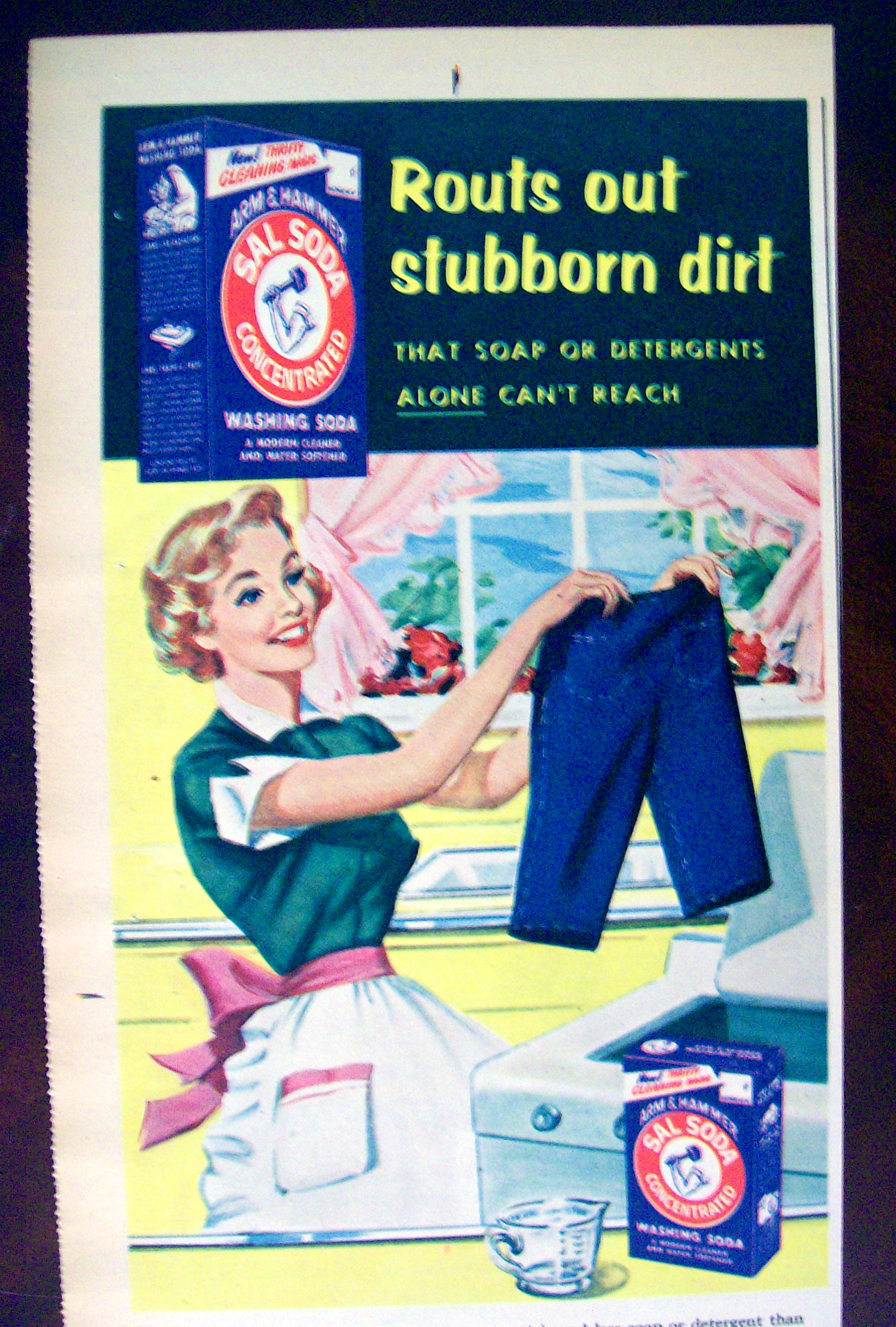 Vintage Ad: 1958 Arm & Hammer's Sal Soda