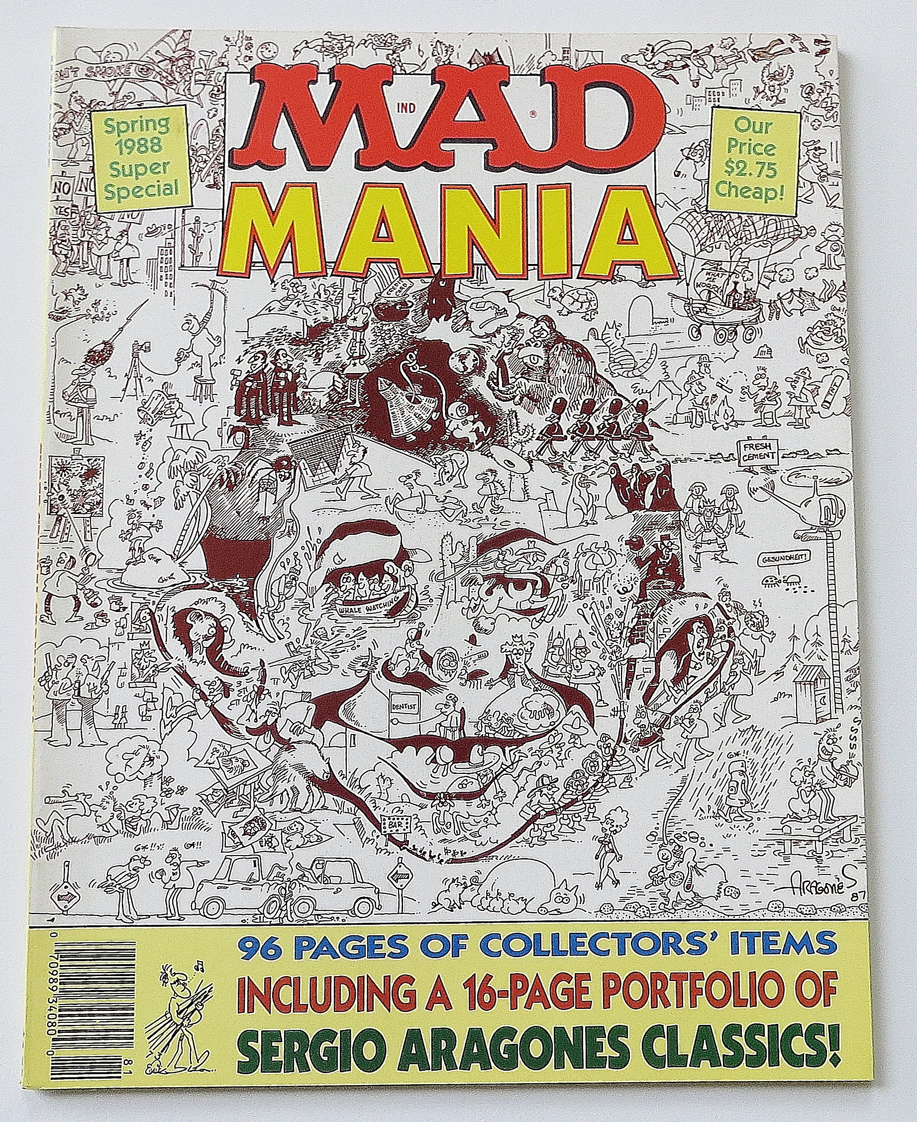 Mad Magazine Spring 1988 Mad Mania