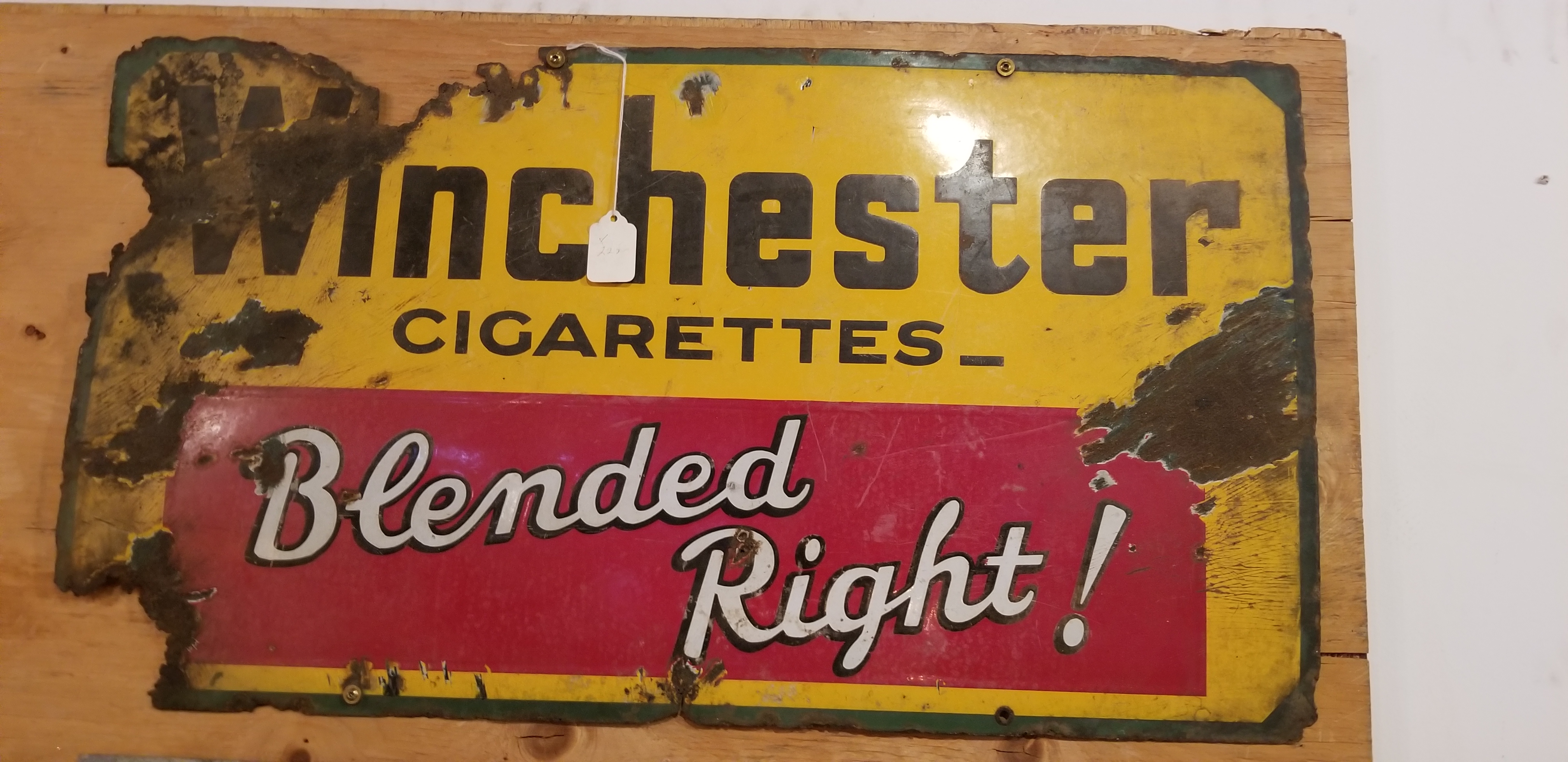 Cigarette Sign