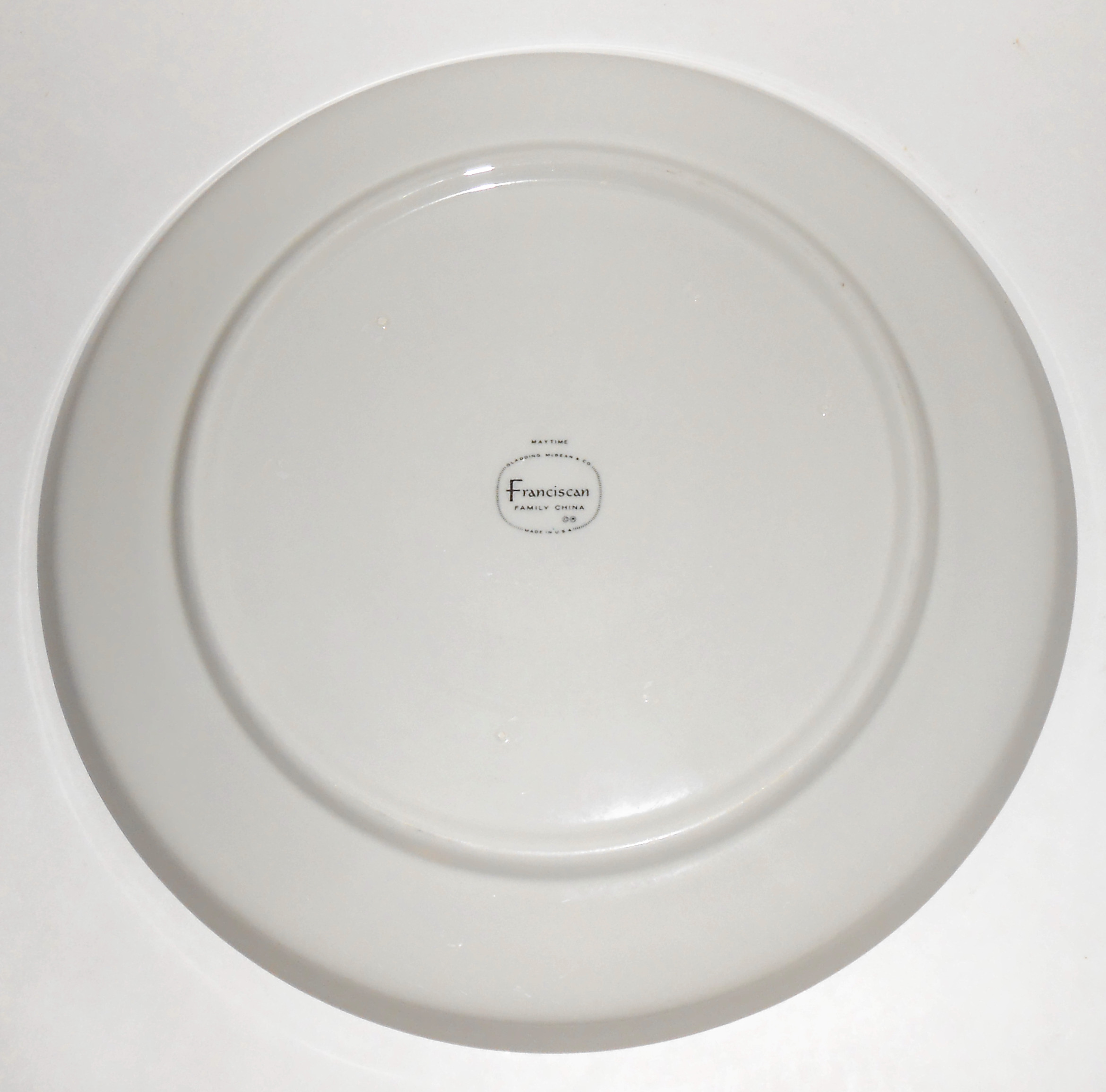 Franciscan Pottery China Maytime Dinner Plate