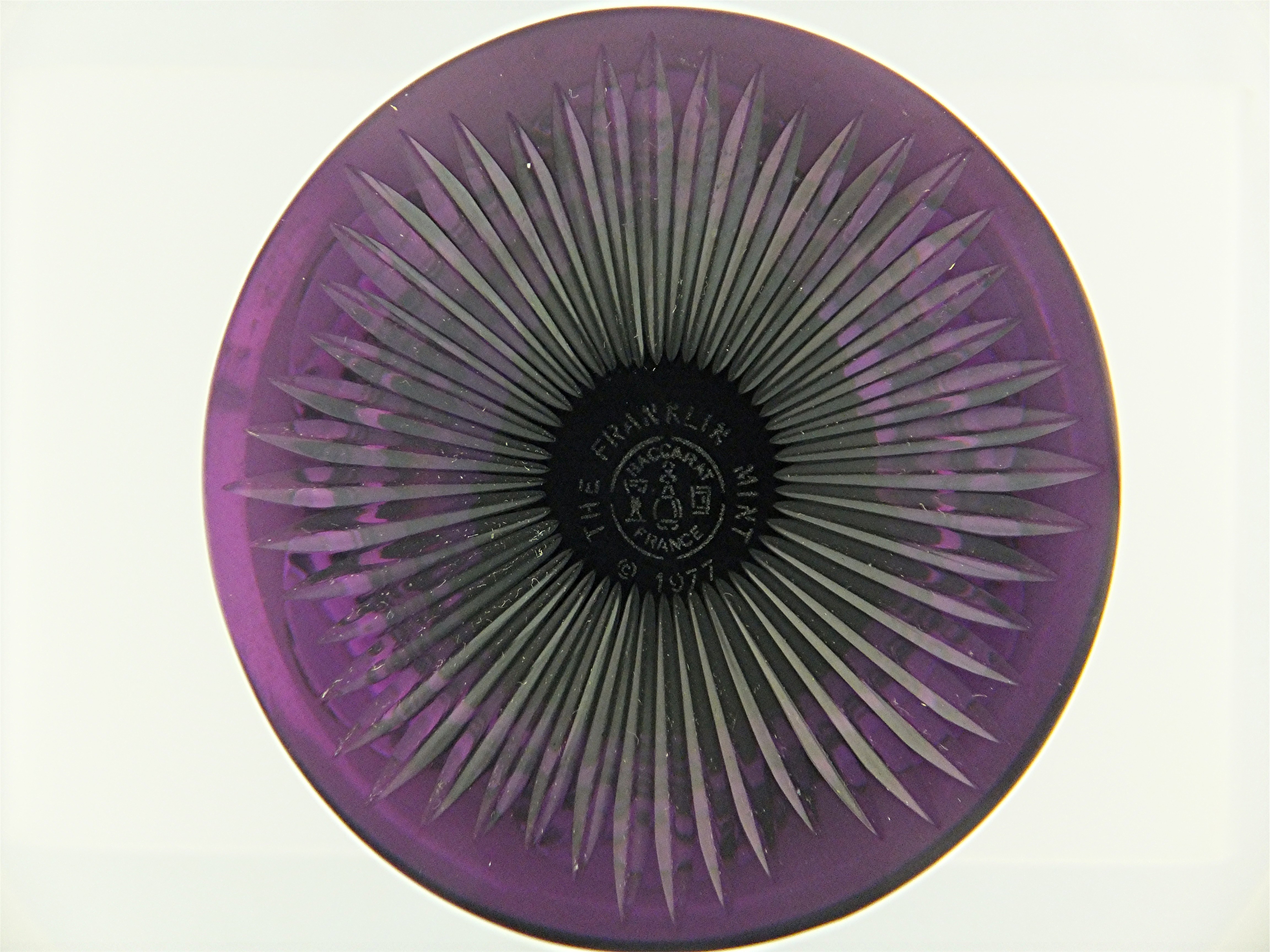 Franklin Mint Baccarat Paperweight, Louis XIV