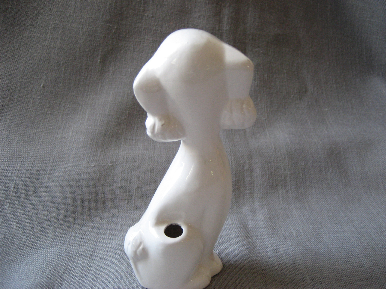 White Poodle Figurine