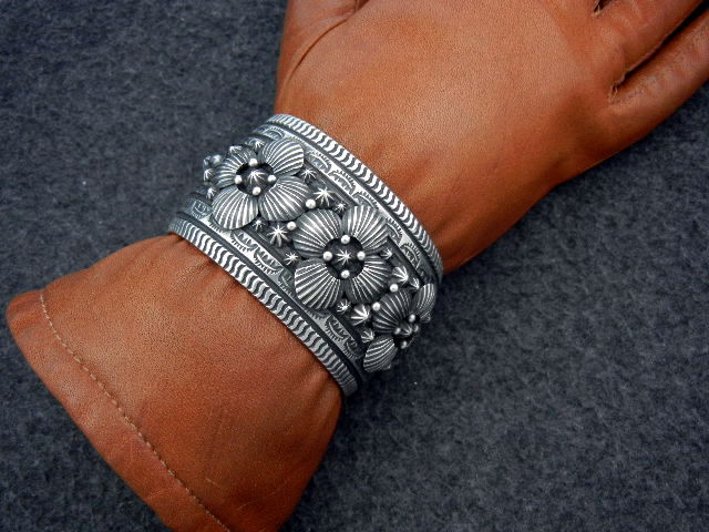 Darryl Becenti RIP Sterling Silver Bracelet