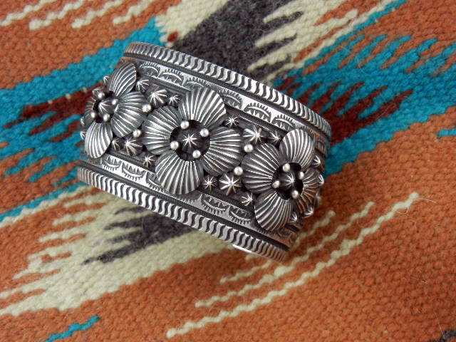 Darryl Becenti RIP Sterling Silver Bracelet