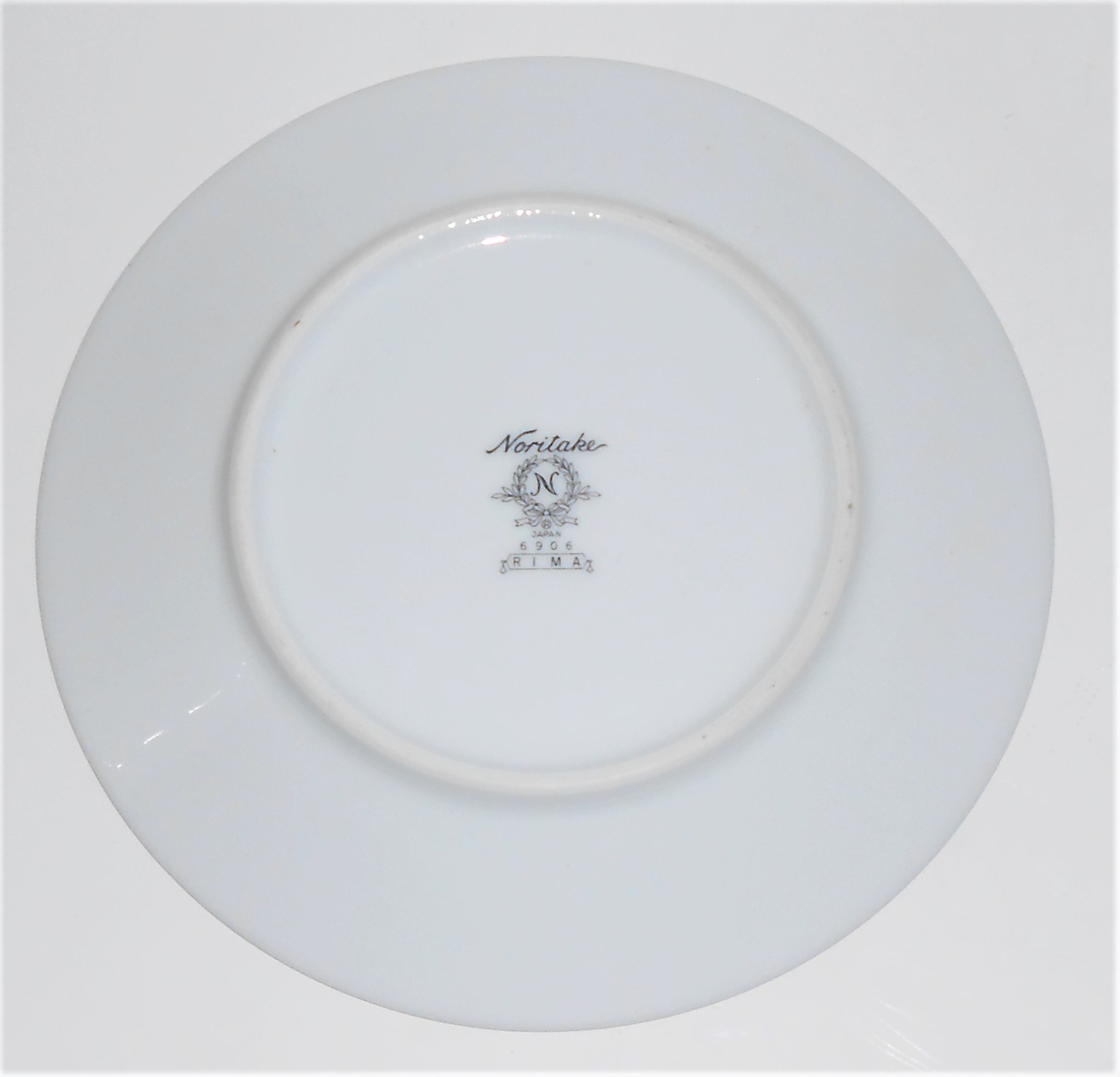 Noritake China Porcelain 5906 Rima Floral Bread Plate
