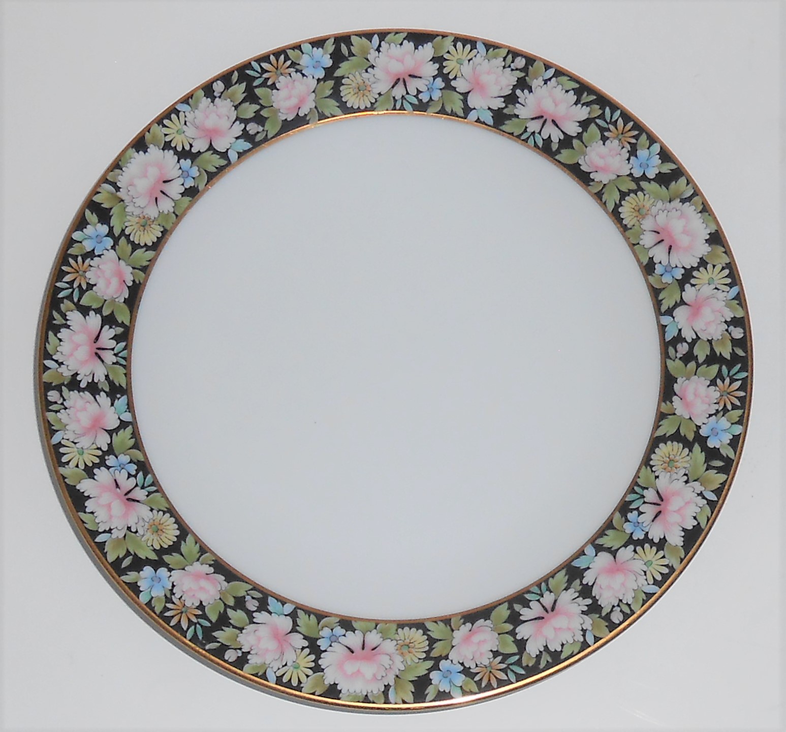 Noritake China Porcelain 5906 Rima Floral Bread Plate