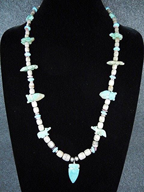 Carved Turquoise  Animals Fetish Stacey Turpen Navajo