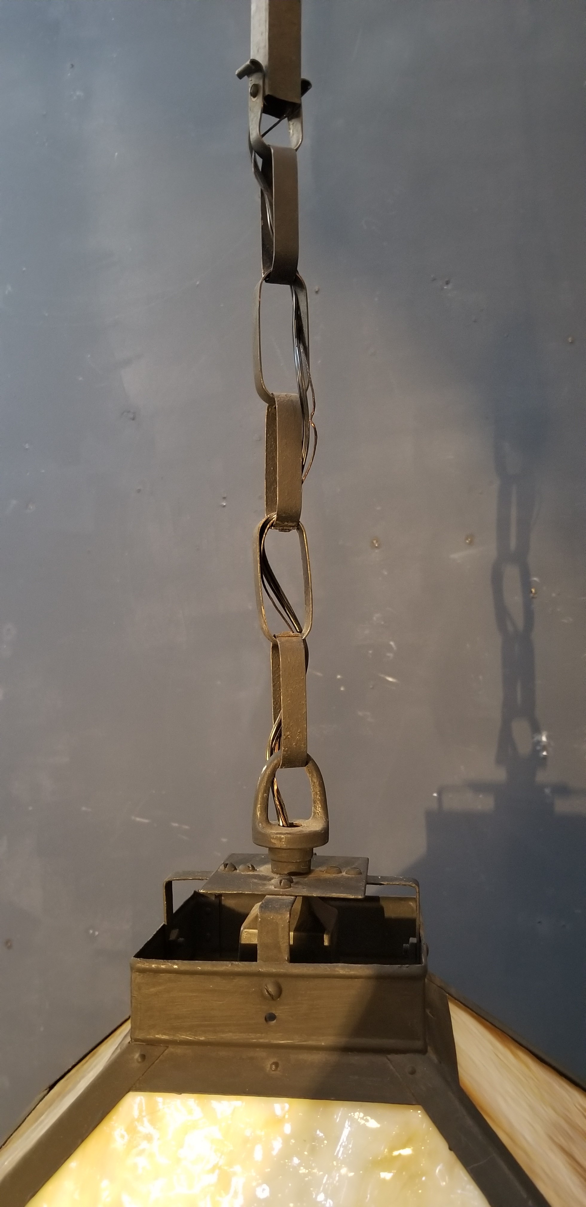 Square Arts And Crafts Pendant