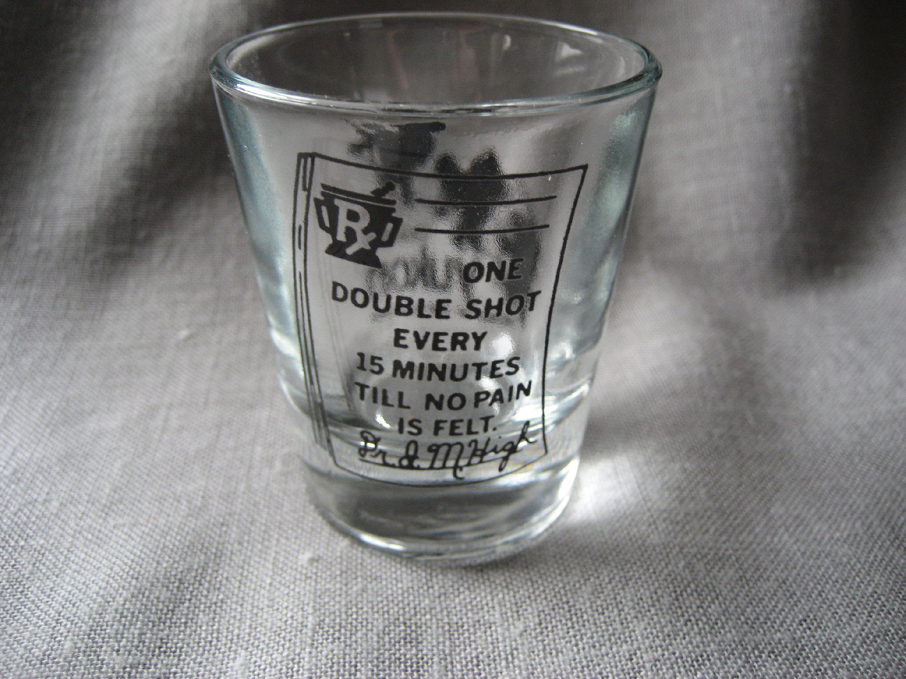Canadas Yukon Shot Glass